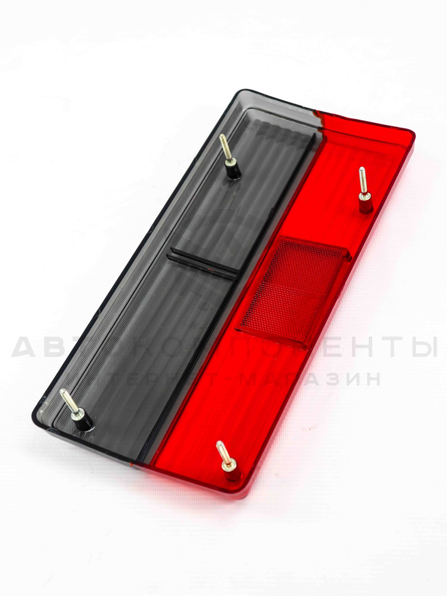 Рассеиватели (хрустальные) задних фонарей ВАЗ 2105, 2107 (красно-тонированные)