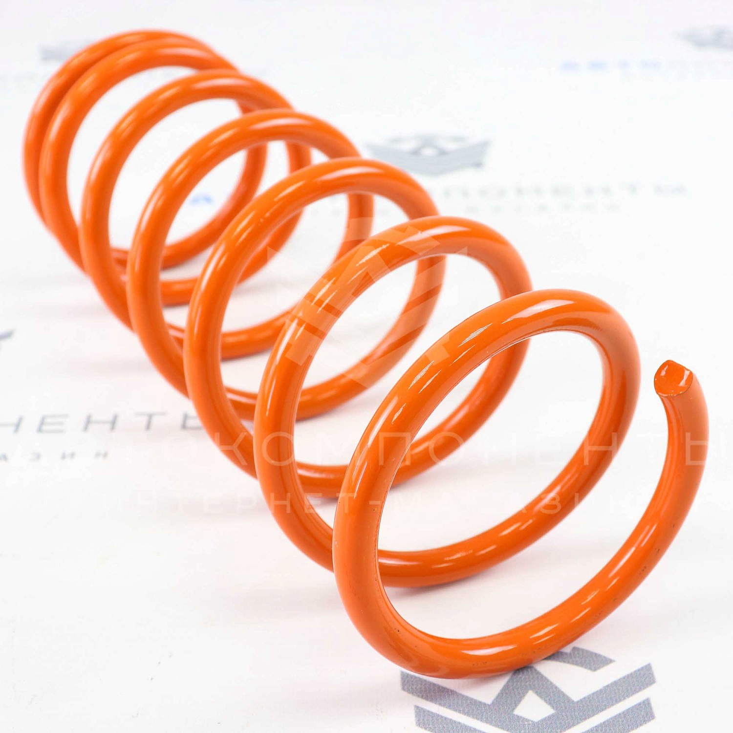 Пружины задней подвески "ТЕХНОРЕССОР" ВАЗ 2101-2107 -50мм (оранжевые) TRR2101-50