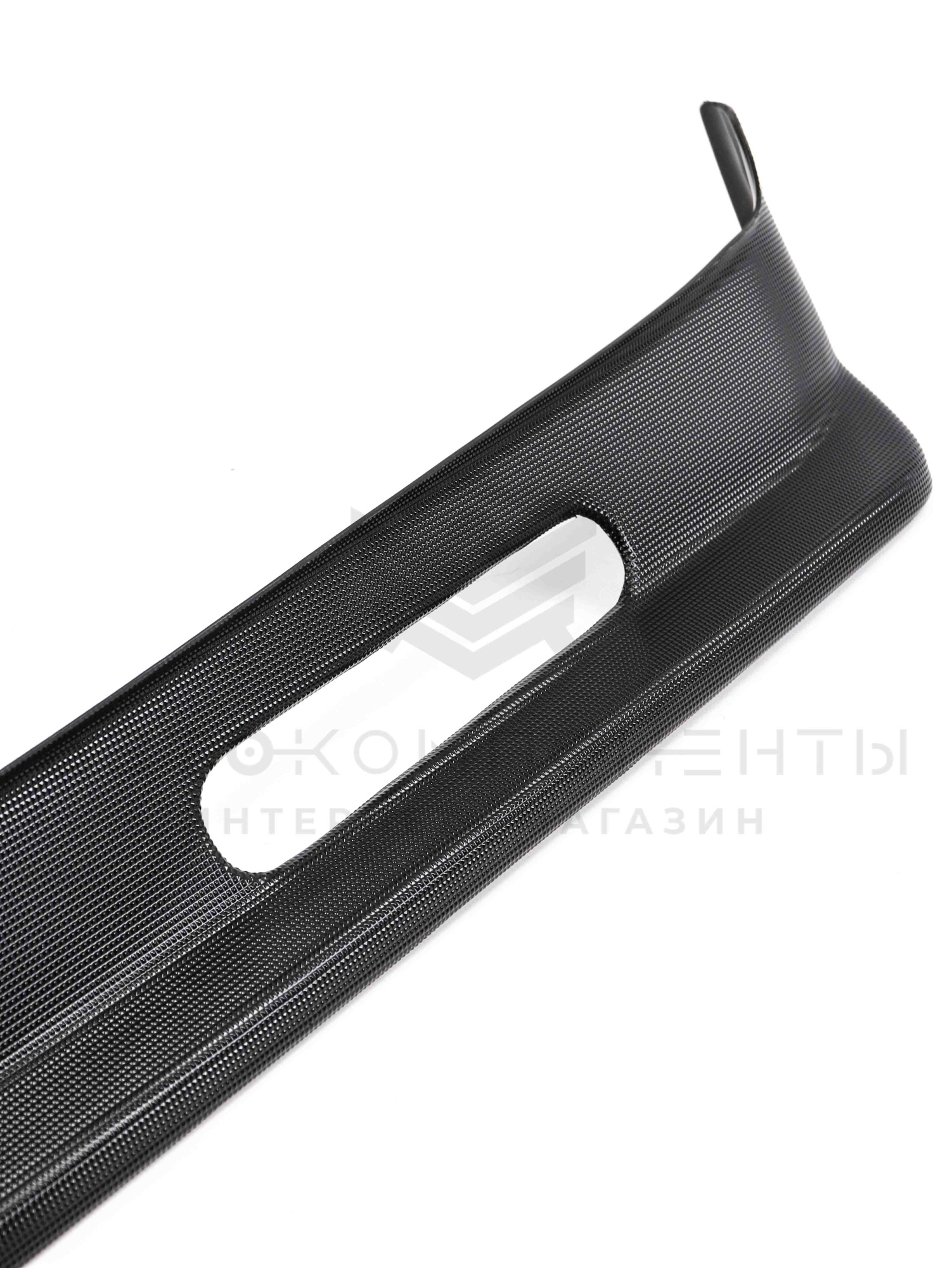 Губа (юбка) переднего бампера "Вихур" с отверстиями ВАЗ 2101-2107 (пиксель)