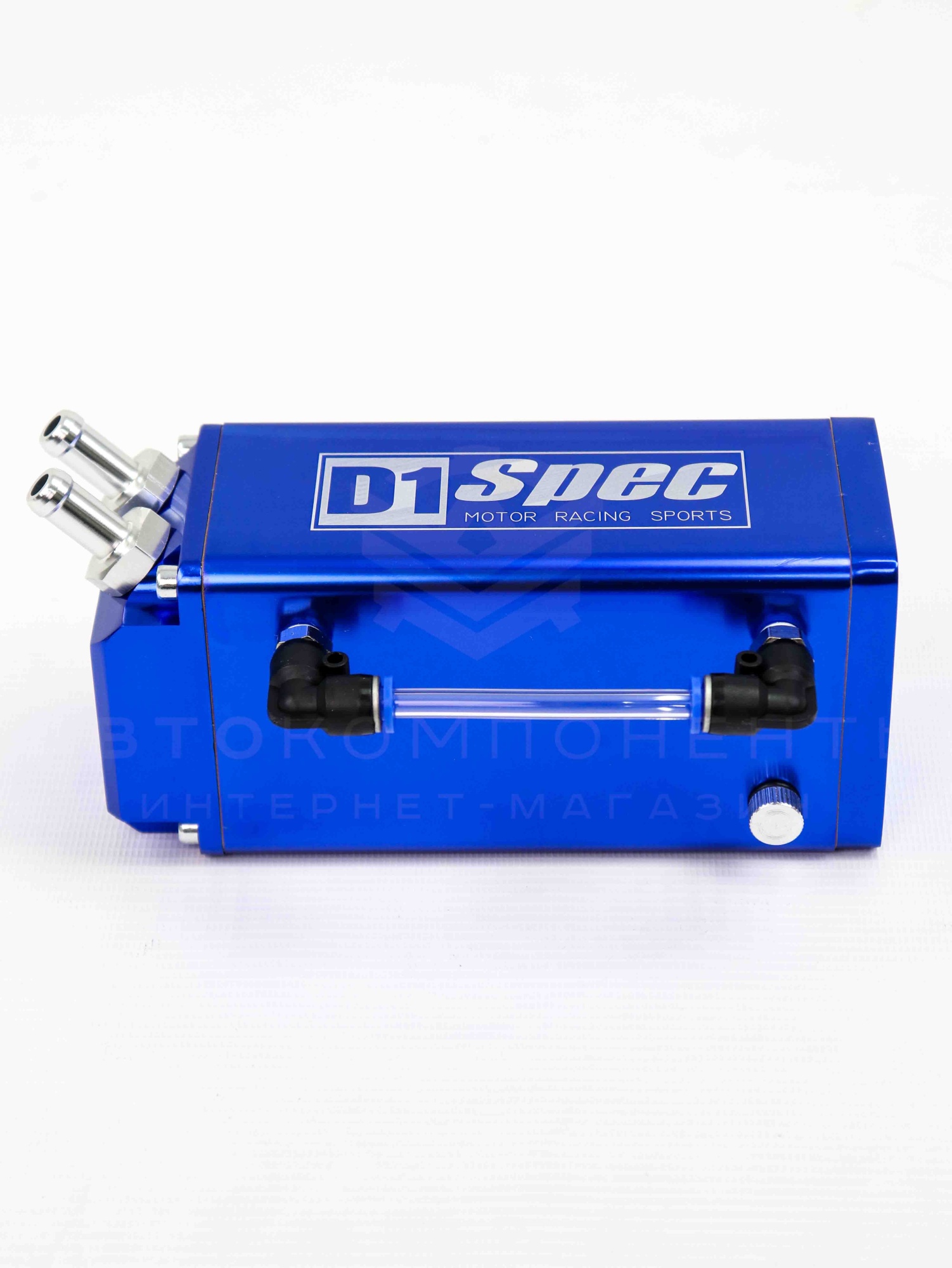 Универсальный маслосборник (маслоуловитель) "D1 Spec" квадратный (синий)