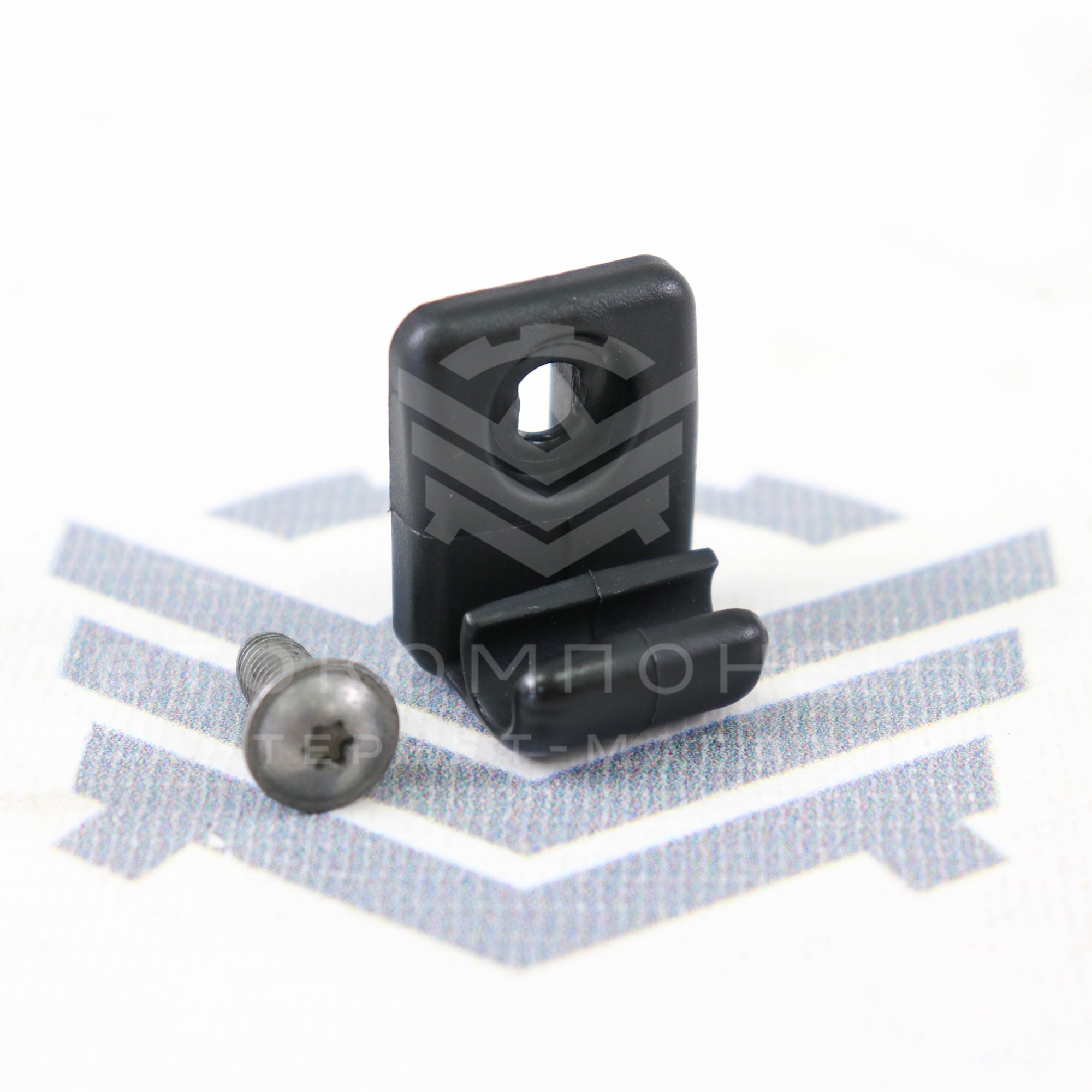 Крючок (черный) для солнцезащитных козырьков Лада Vesta (8450032630)