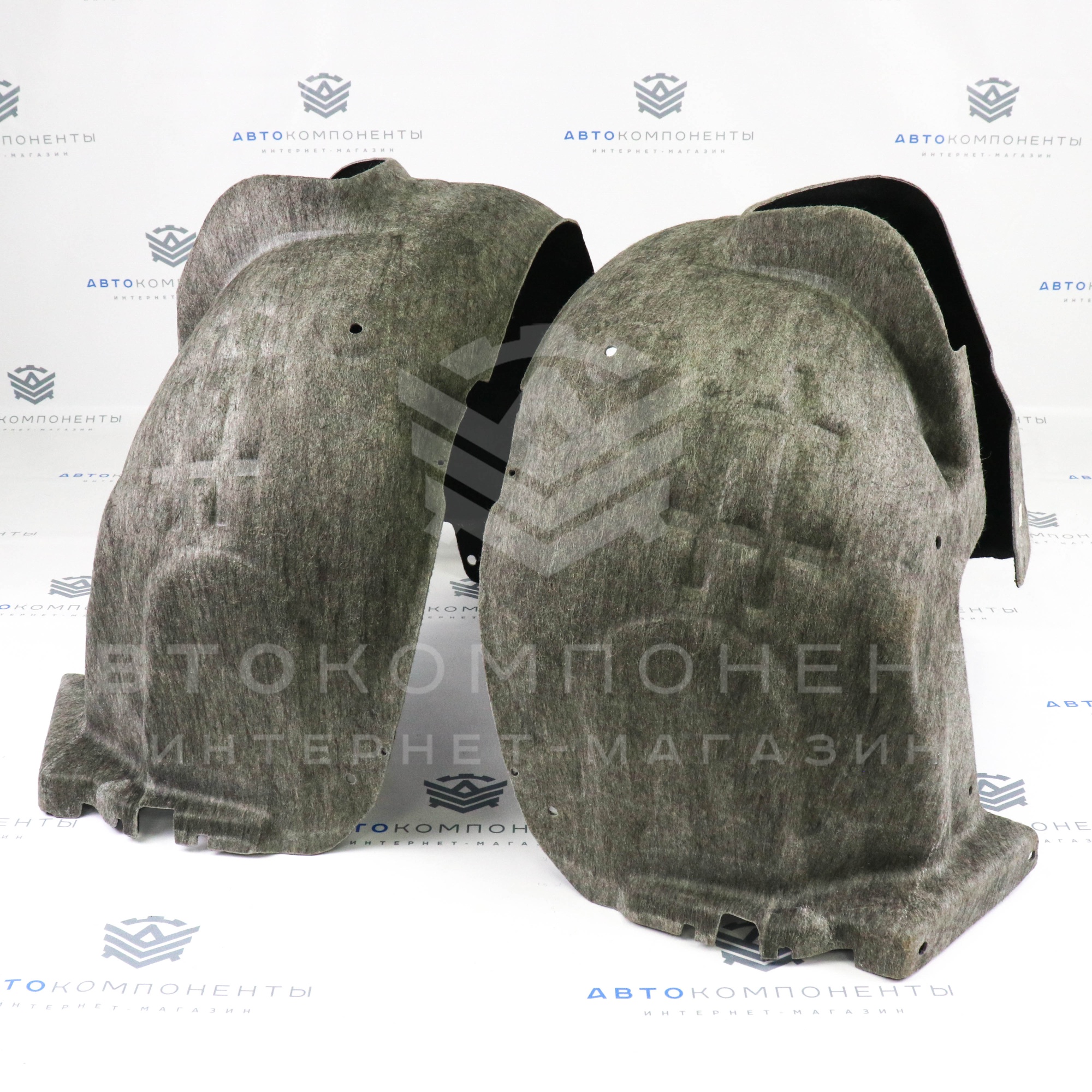 Щитки передних крыльев (ворсовые) Лада Vesta
