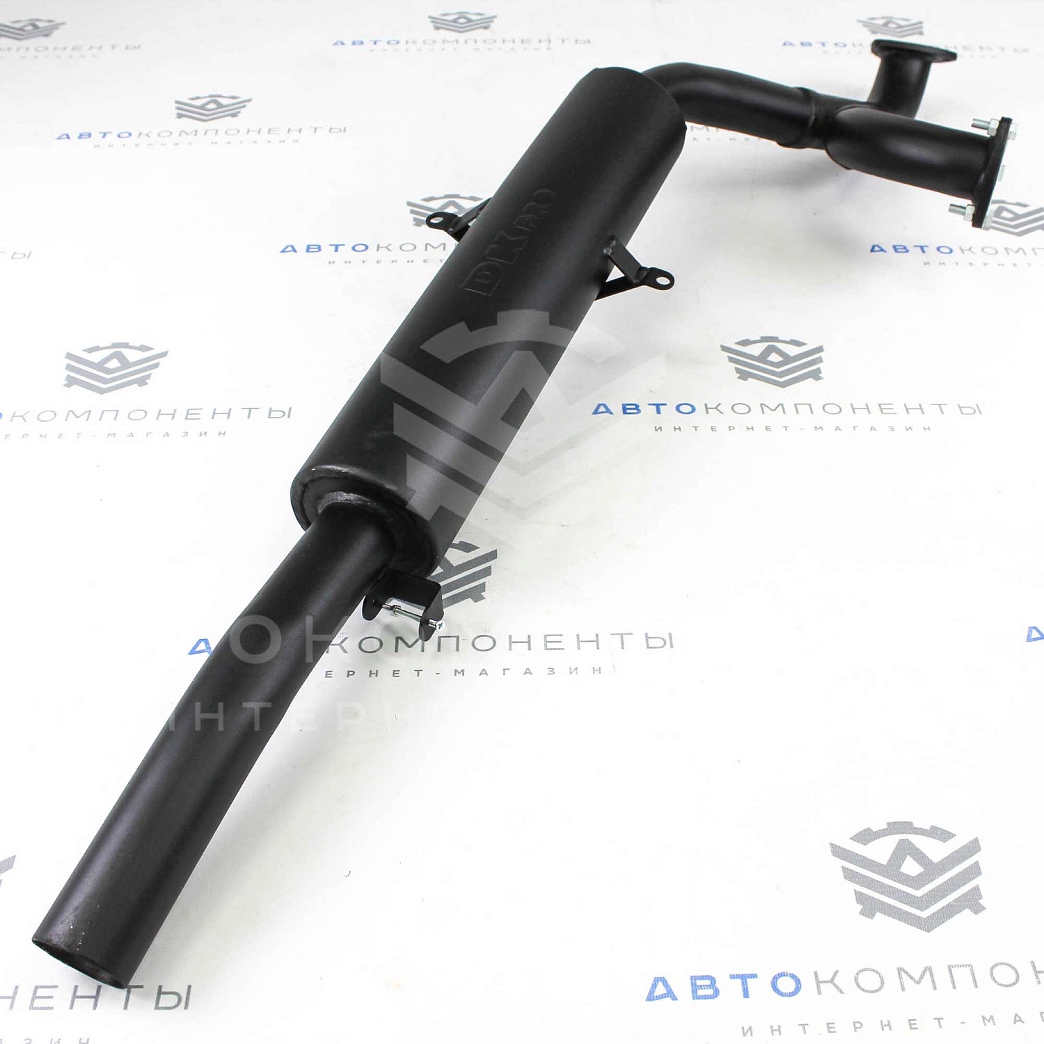 Глушитель (раздвоенный) "DK PRO" ВАЗ 2101-2107 (ГЛК0037)