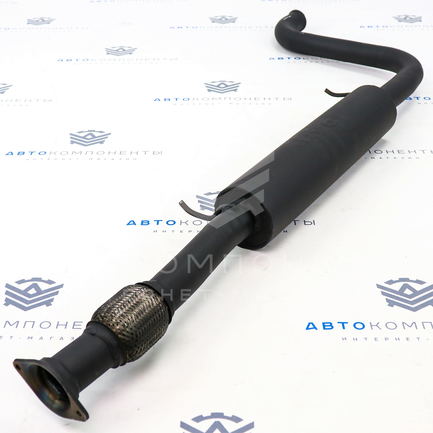 Выпускной комплект "DK PRO" 16V Subaru Sound на ушастом фланце с глушителем (комфорт) ВАЗ 2110, 2111