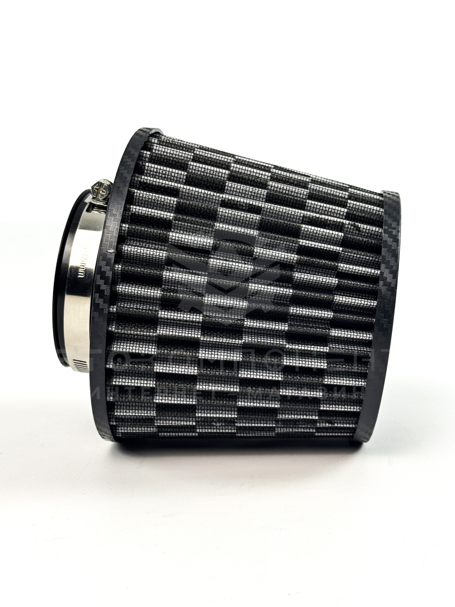 Воздушный фильтр нулевого сопротивления (нулевик) инжекторный (карбоновый, конус)