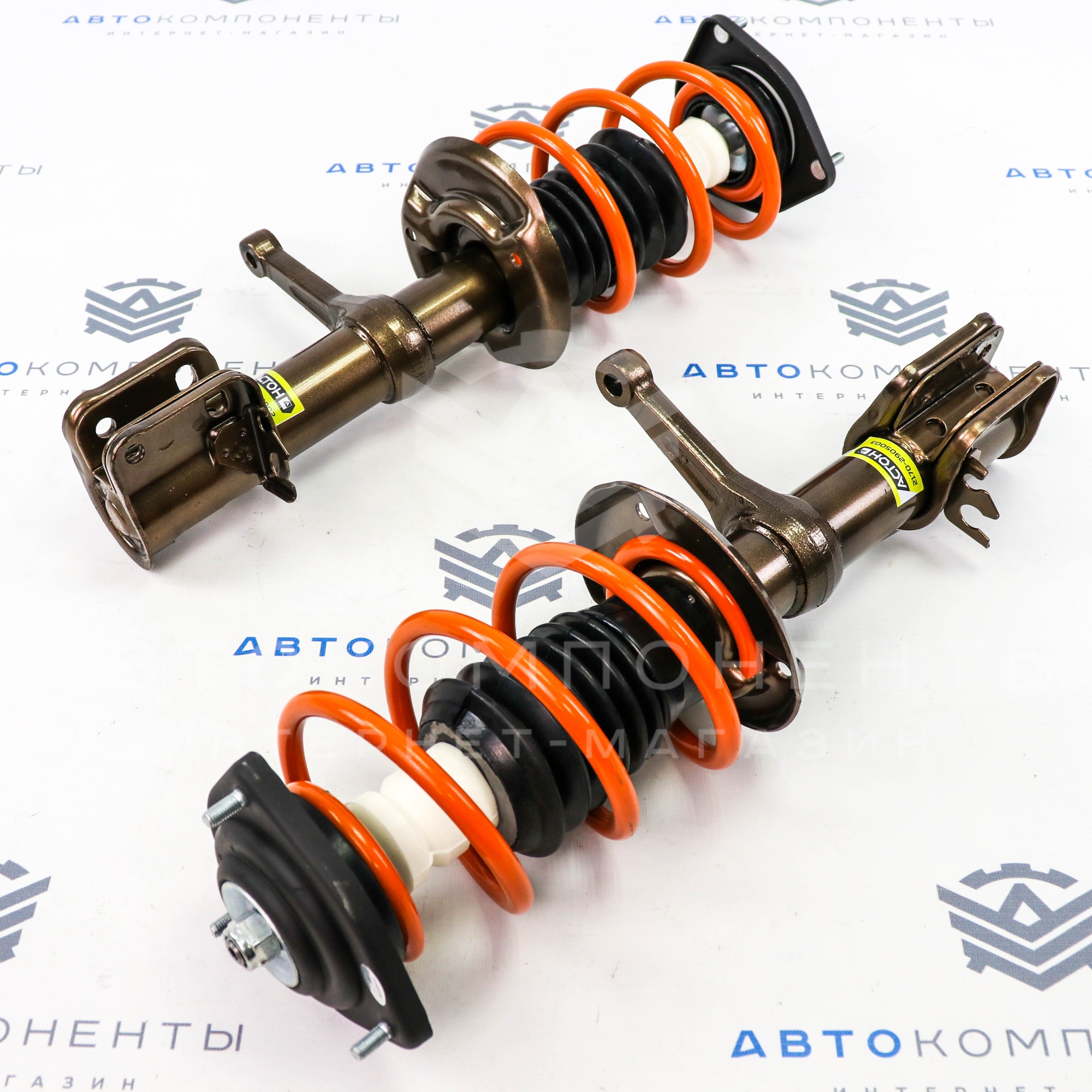 Модуль передней подвески "АСТОН" в сборе (с занижением -50мм) Лада Приора