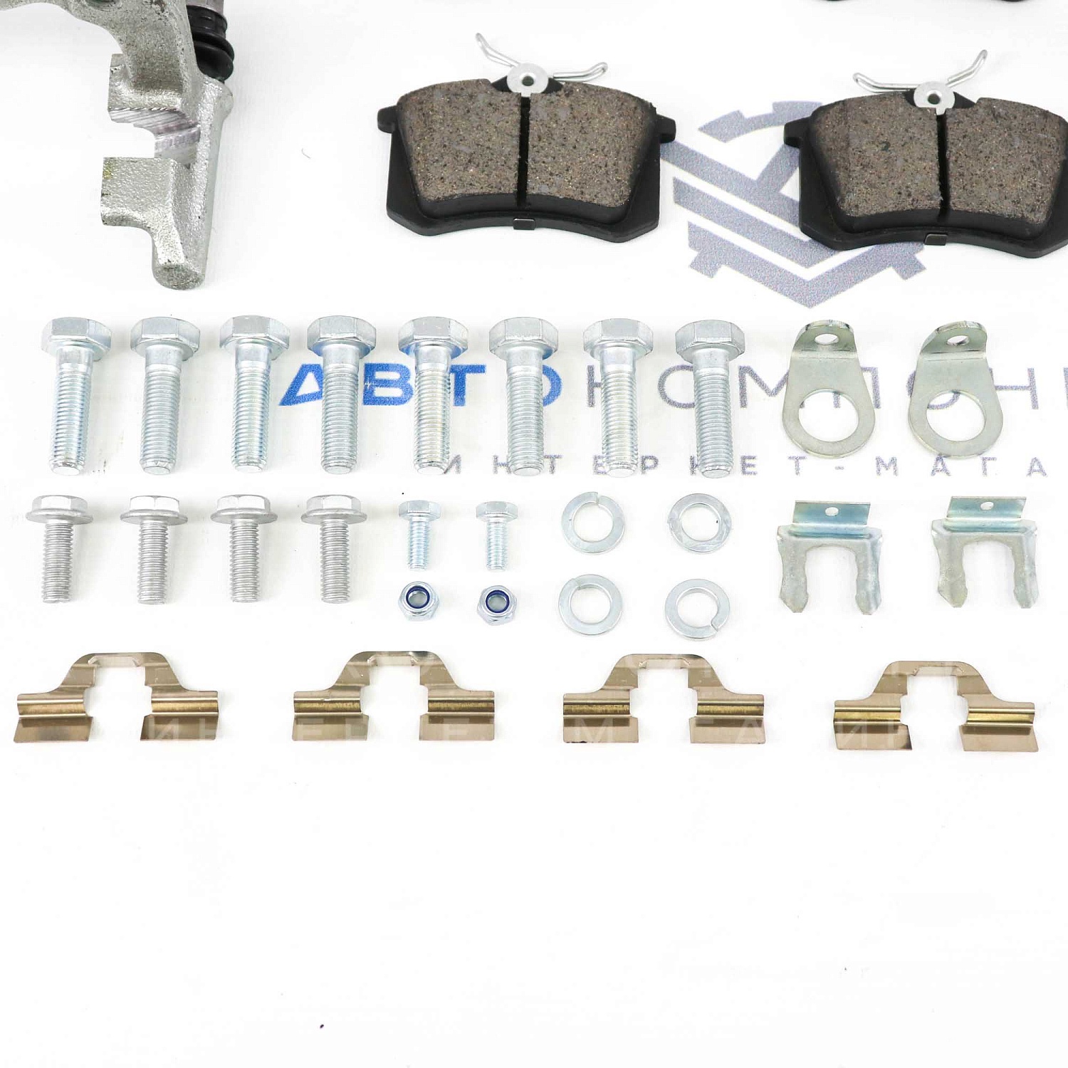 Задние дисковые тормоза (ЗДТ) LUCAS (невентилируемые, без АБС) ВАЗ 2108-2115, 2110-2112, Приора