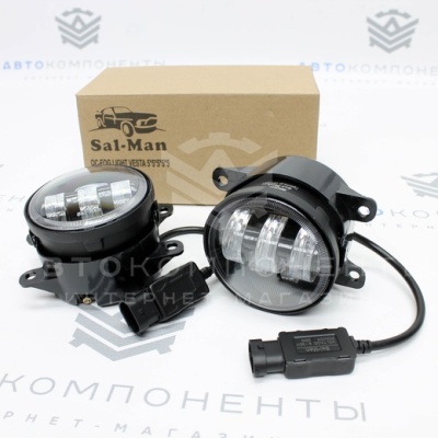 Светодиодные ПТФ 60W Лада Vesta / X-RAY / Нива 4х4 / Гранта FL "Sal-Man" (01136)