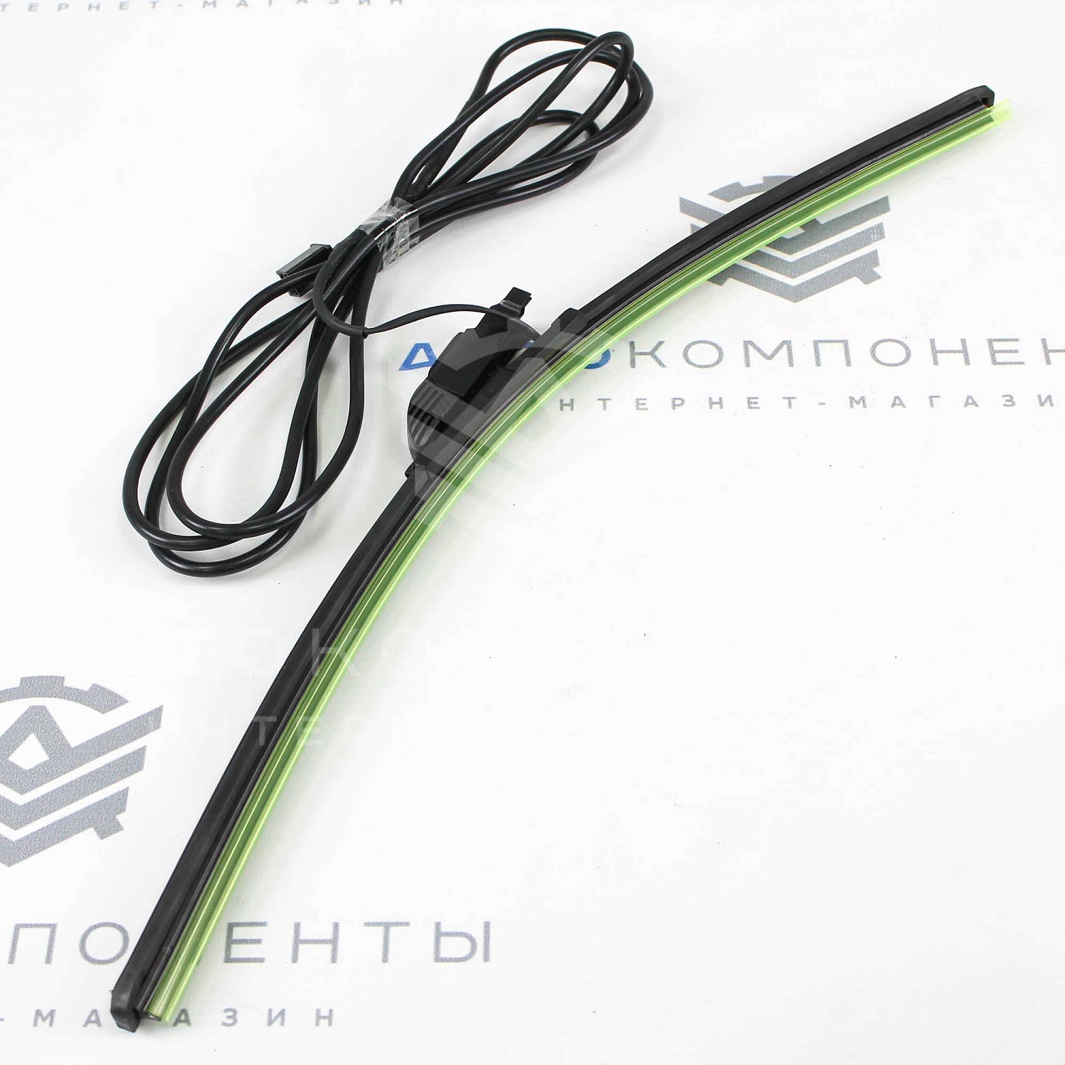 Бескаркасная щетка стеклоочистителя "Sal-Man" с обогревом (50см)