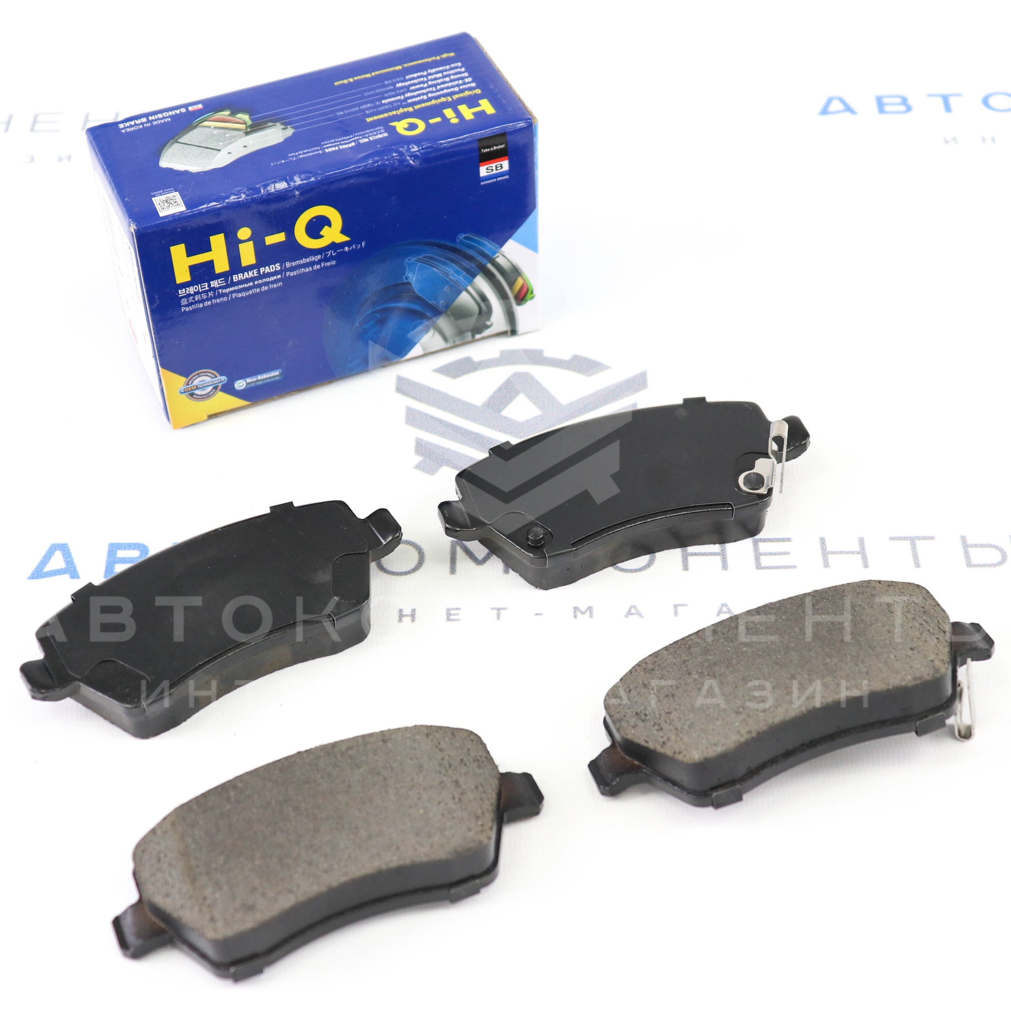 Тормозные колодки (передние) "SANGSIN" Hi-Q Лада Ларгус, Vesta