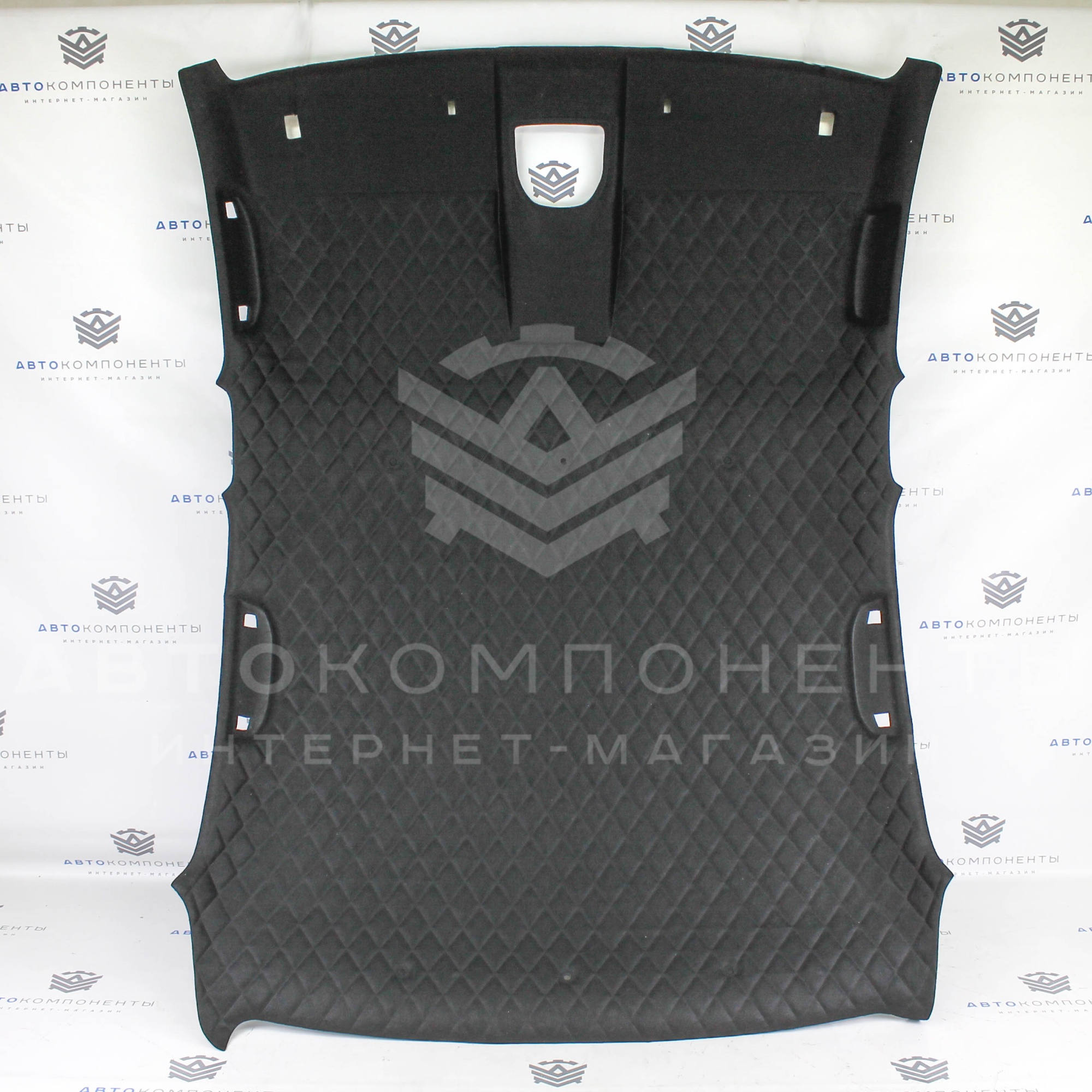Черный жесткий потолок "Ромб" Лада Vesta (седан)