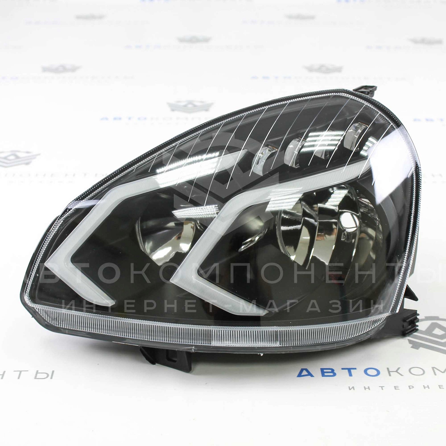 Фары Лада Приора "AMG" (с бегающими повторителями)