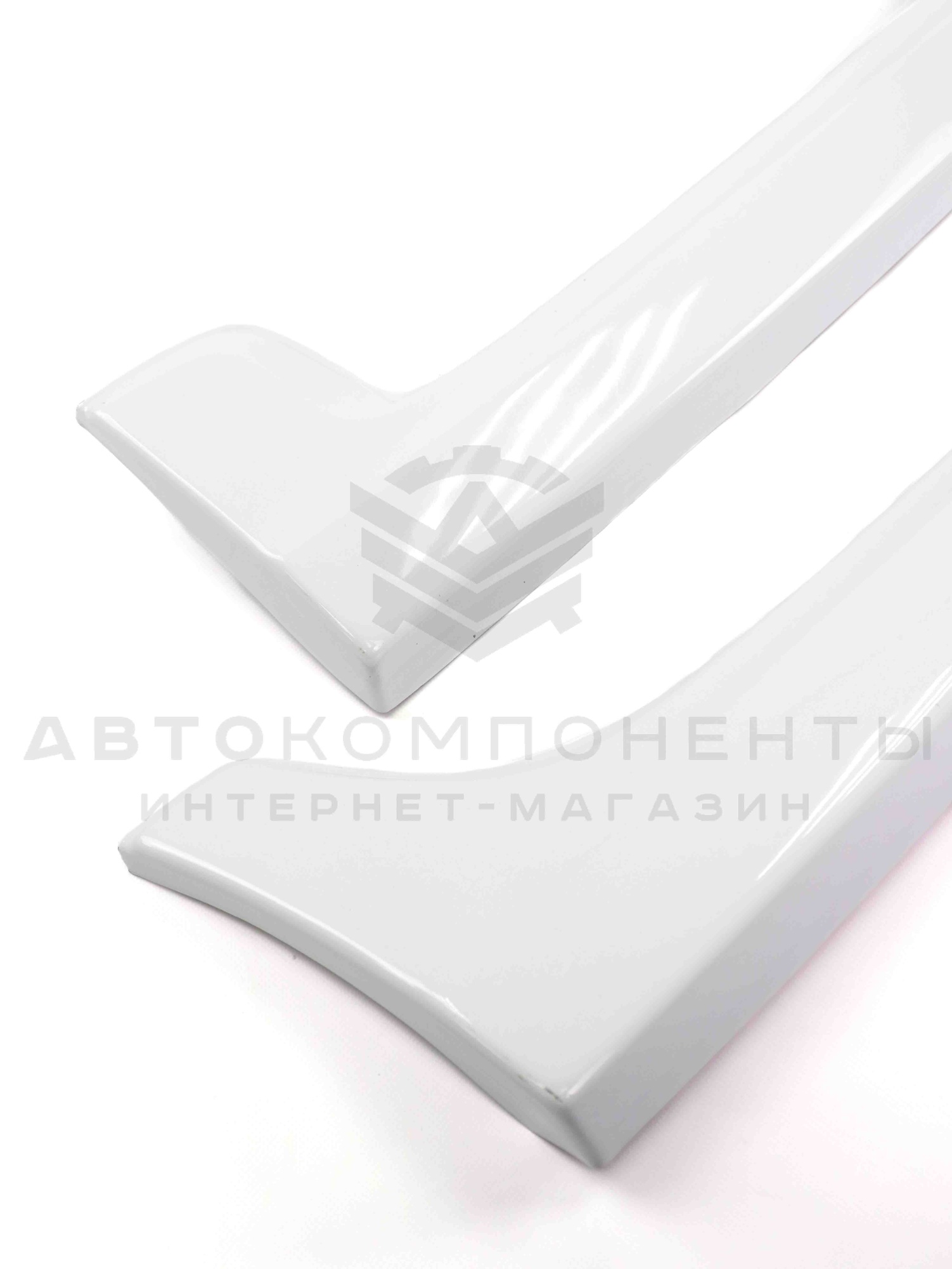 Пороги (без выделений) Лада Гранта Спорт (без усилителей) в цвет кузова