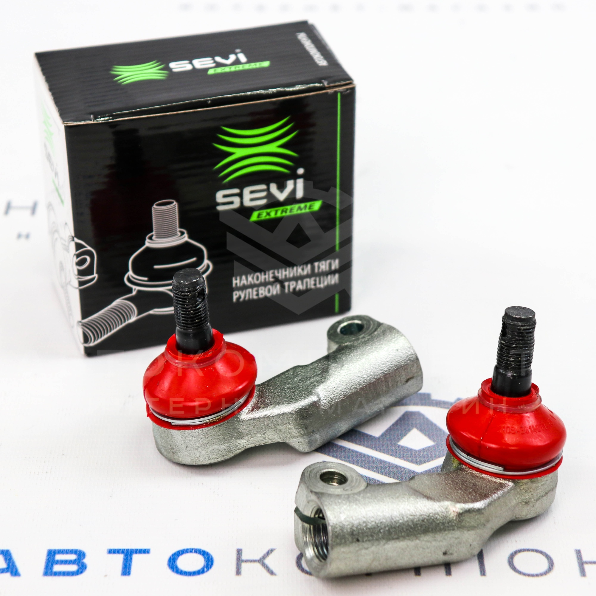 Комплект рулевых наконечников "СЭВИ" Экстрим ВАЗ 2110-2112, Приора, Калина, Гранта (7057)