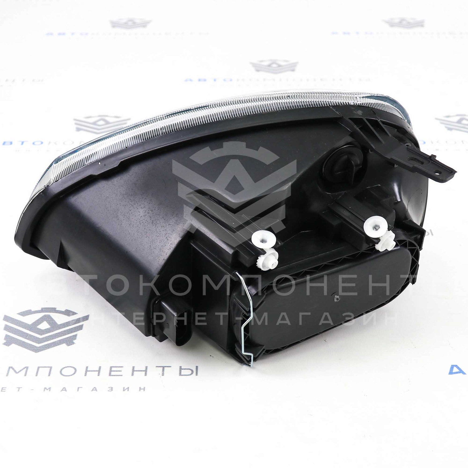 Фары Лада Приора 2 (аналог) H15, черные маски