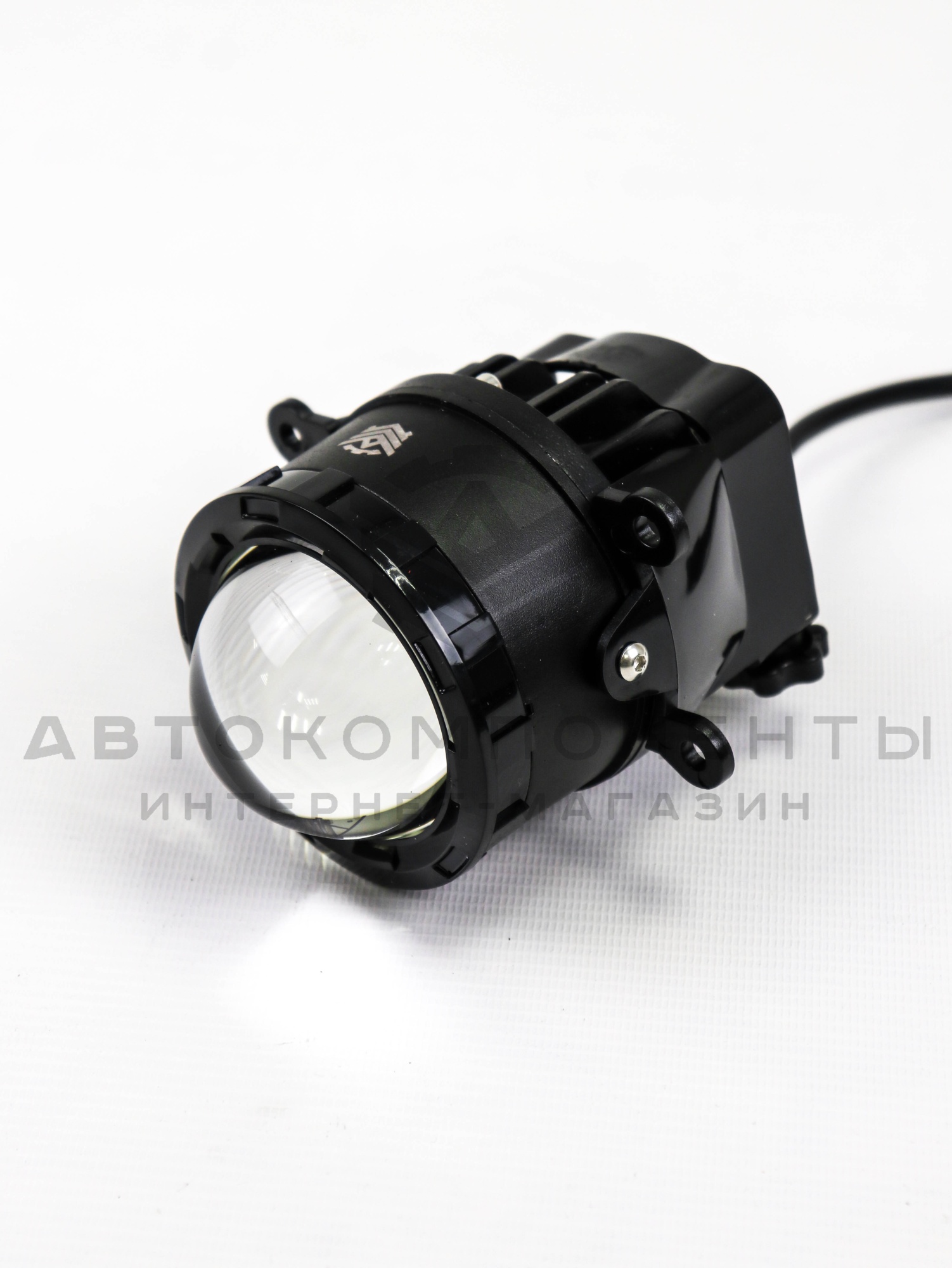 Противотуманные светодиодные фары (ПТФ) BI-LED (ближний+дальний) с линзами 50W (3 дюйма) Лада Vesta, Гранта FL, X-RAY, Ларгус FL