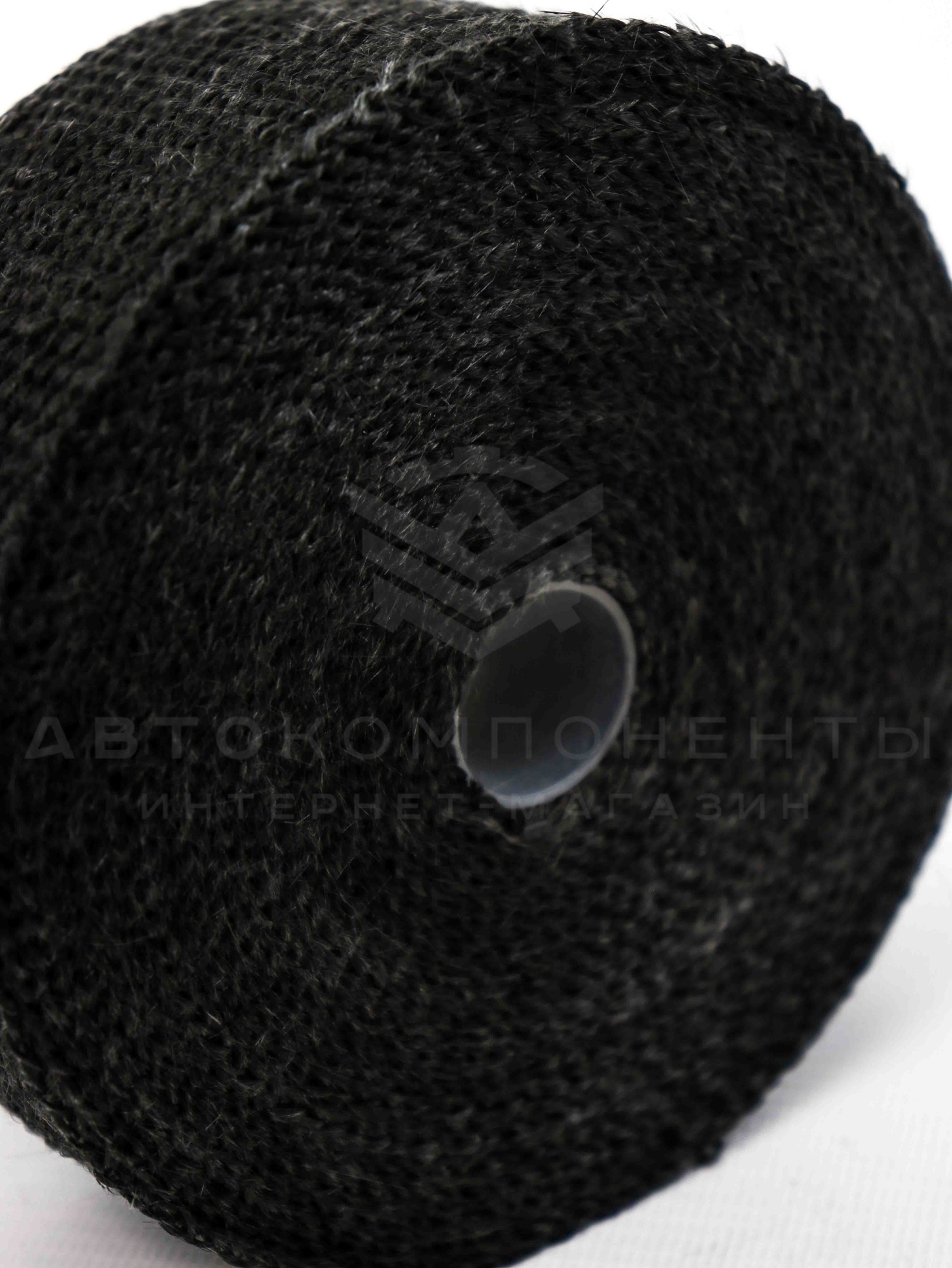 Термолента (стекловолокно) черная (10м) 800°С