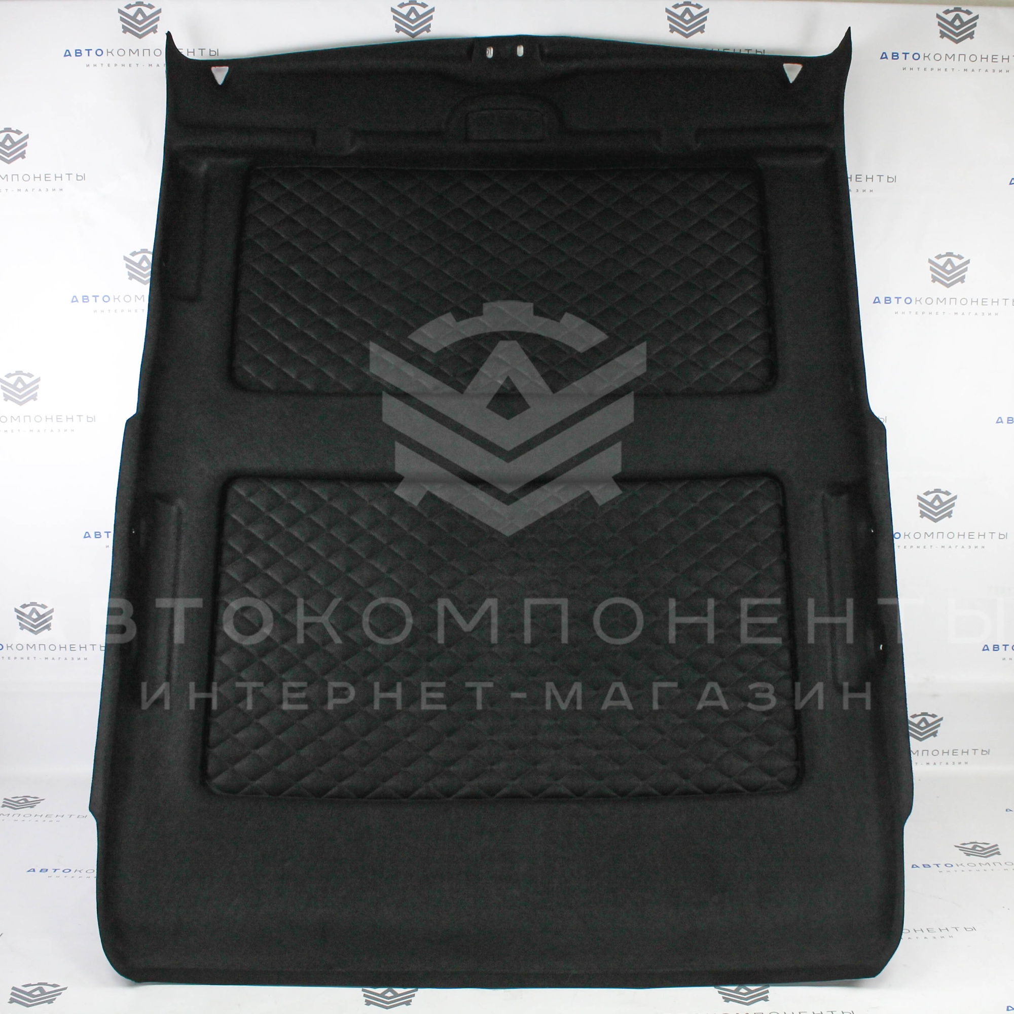 Черный жесткий потолок "РОМБ" Лада Нива 4х4