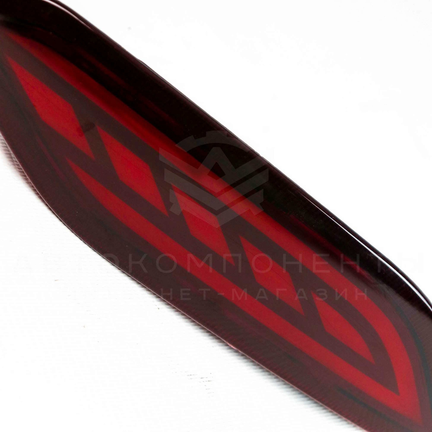 Диодные катафоты в задний бампер Лада Vesta NG (красные)