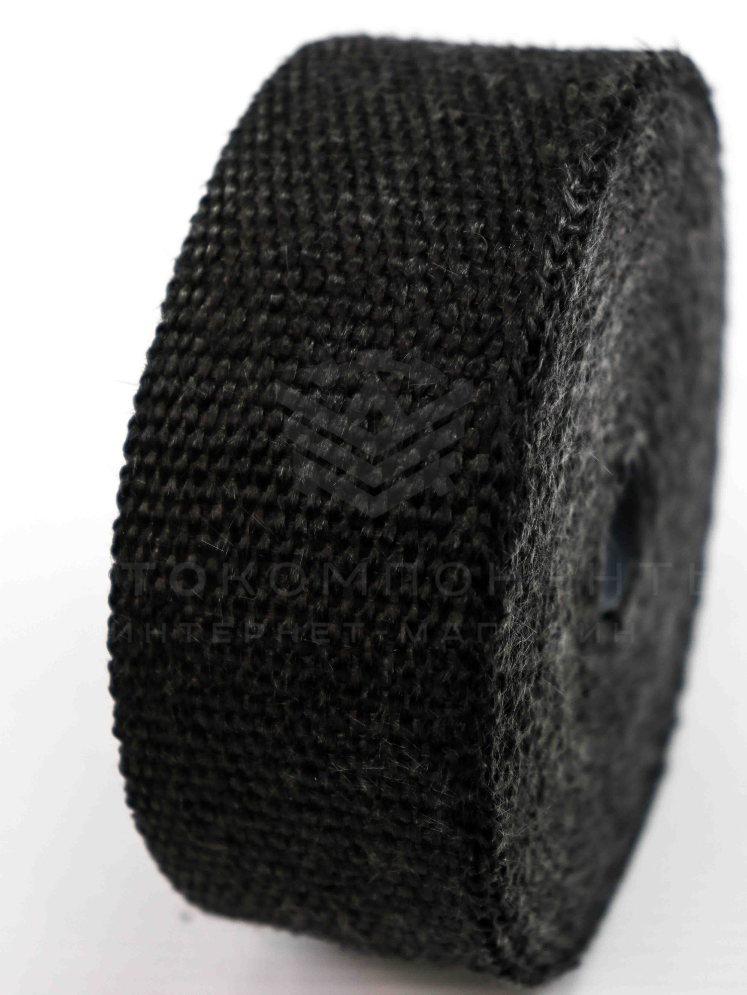 Термолента (стекловолокно) черная (10м) 800°С