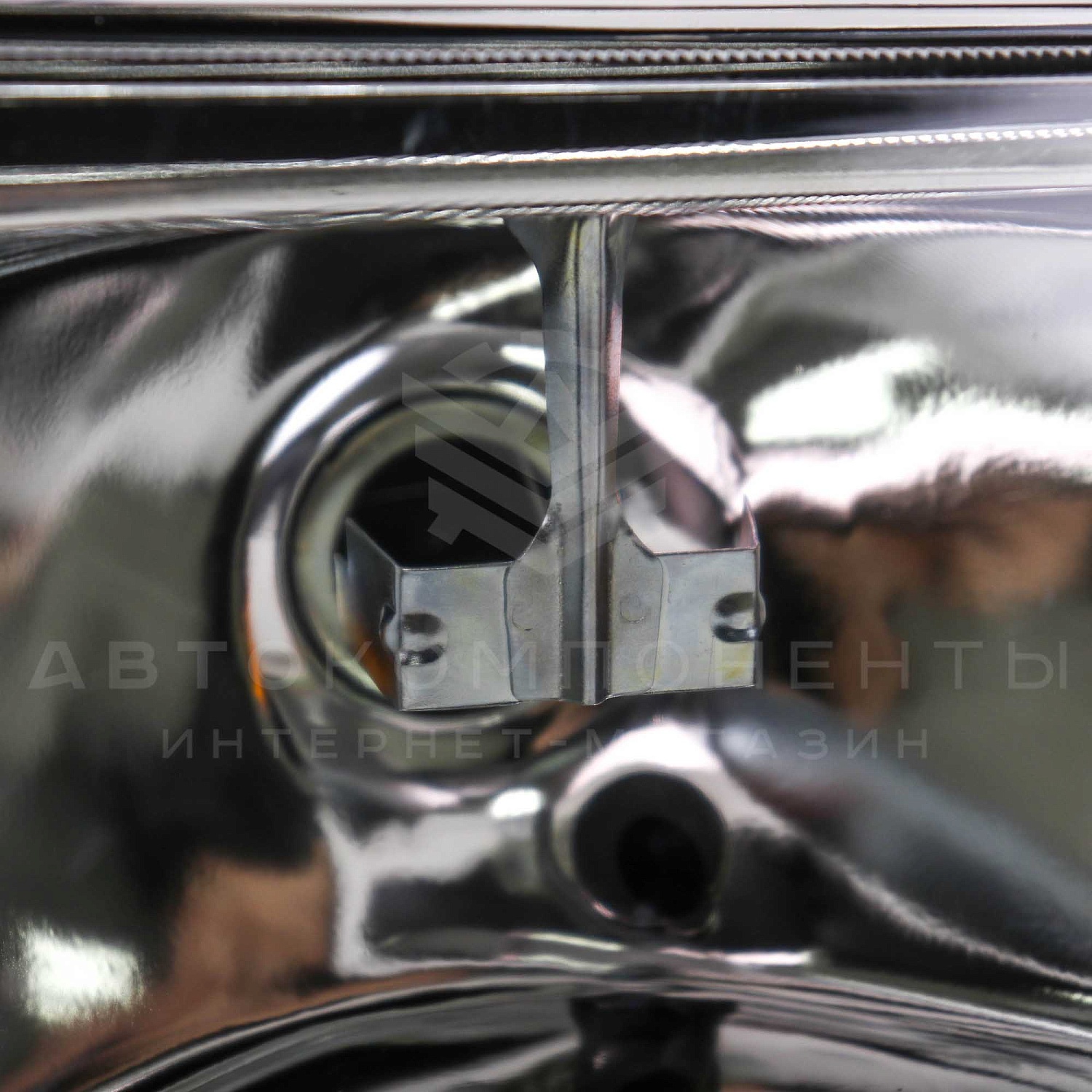 Фары с гладкими стеклами (черная маска) ВАЗ 2108, 2109, 21099