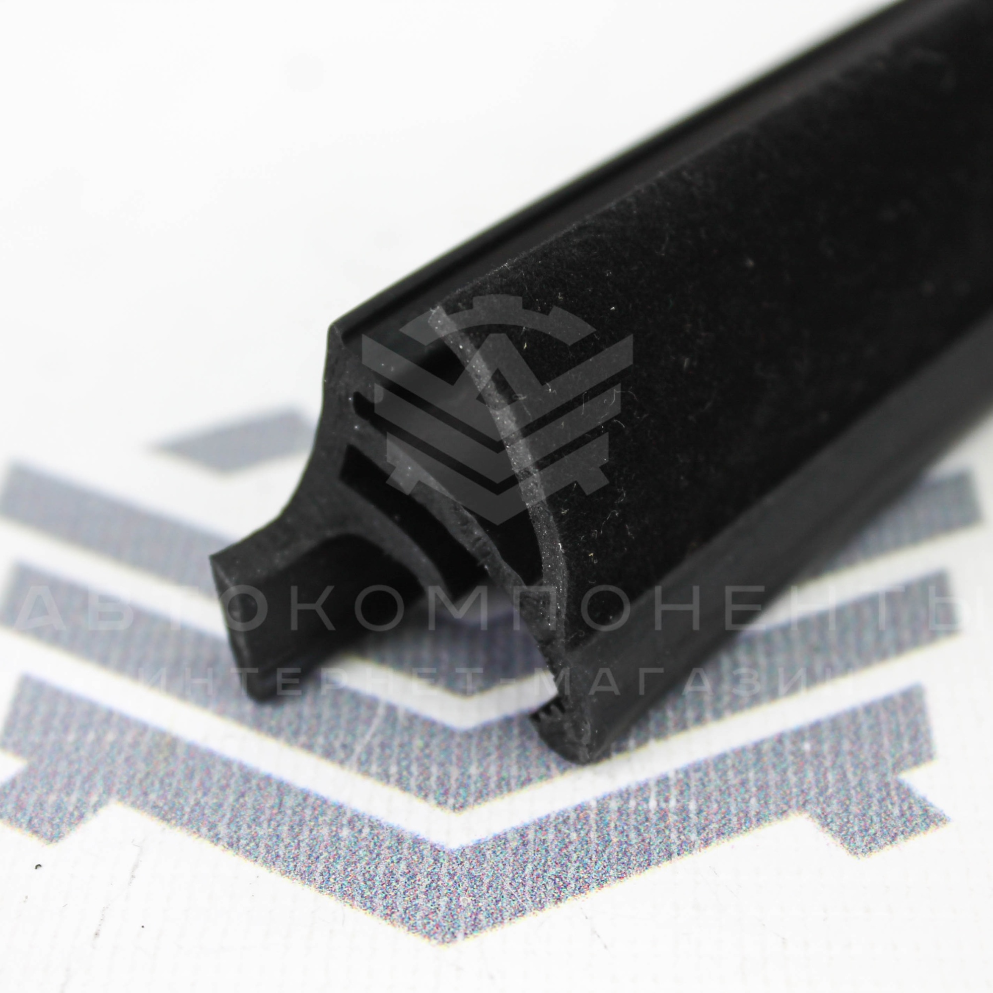 Комплект уплотнителей стекла двери (бархотки) внутренний ВАЗ 2110-2112