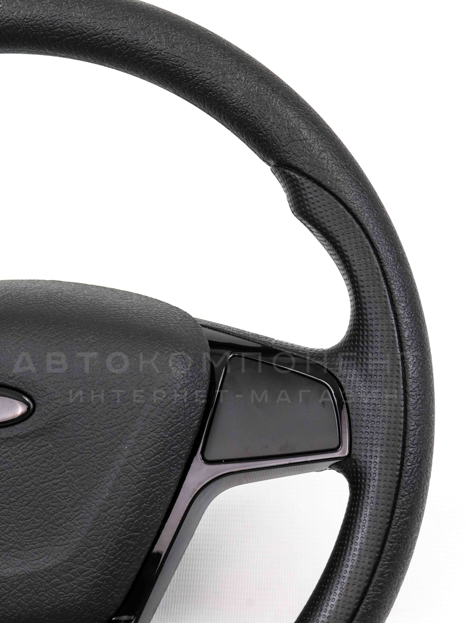 Руль в стиле Vesta (черный лак) ВАЗ 2110-2112 (евро), Калина, Гранта, Приора