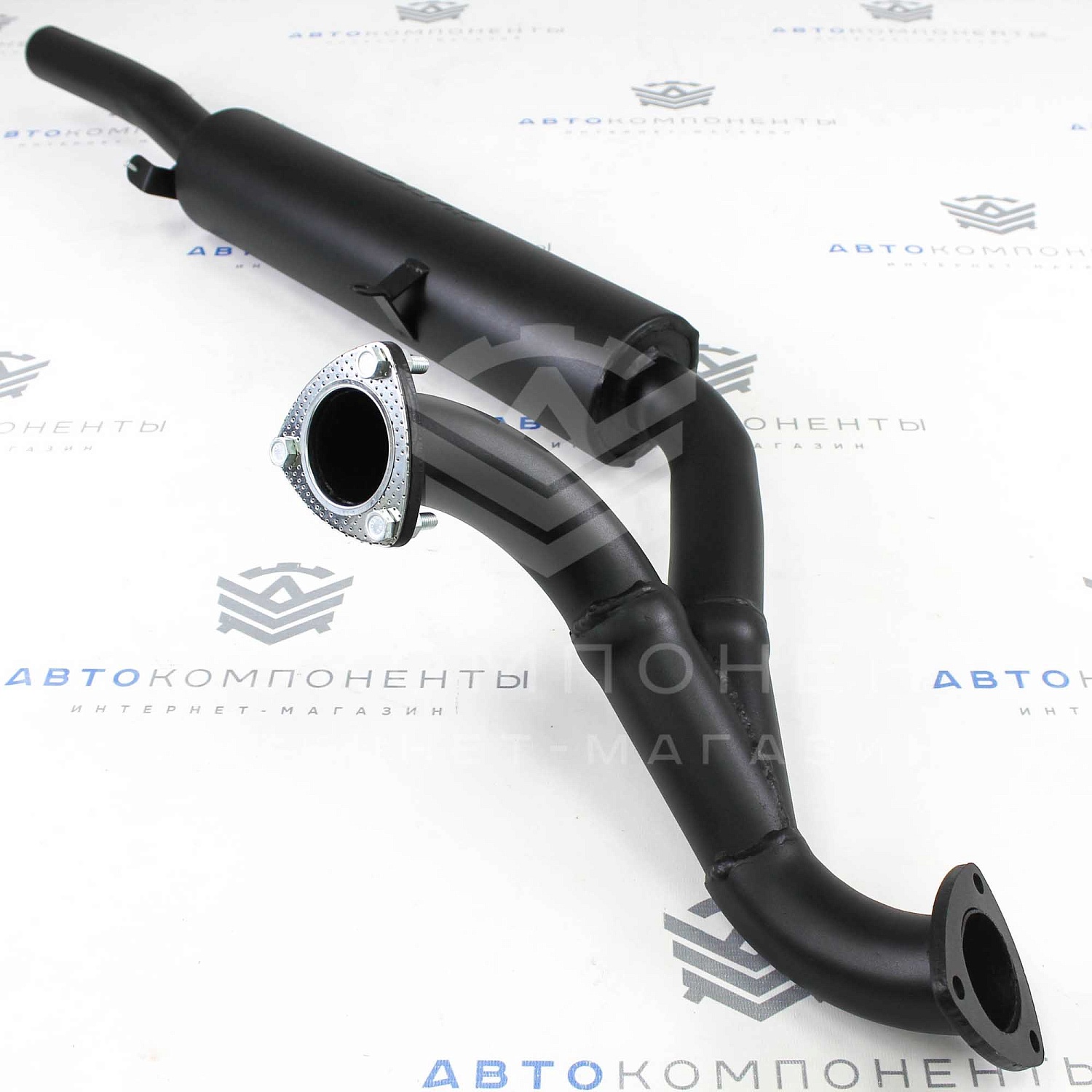 Глушитель (раздвоенный) "DK PRO" ВАЗ 2101-2107 (ГЛК0037)