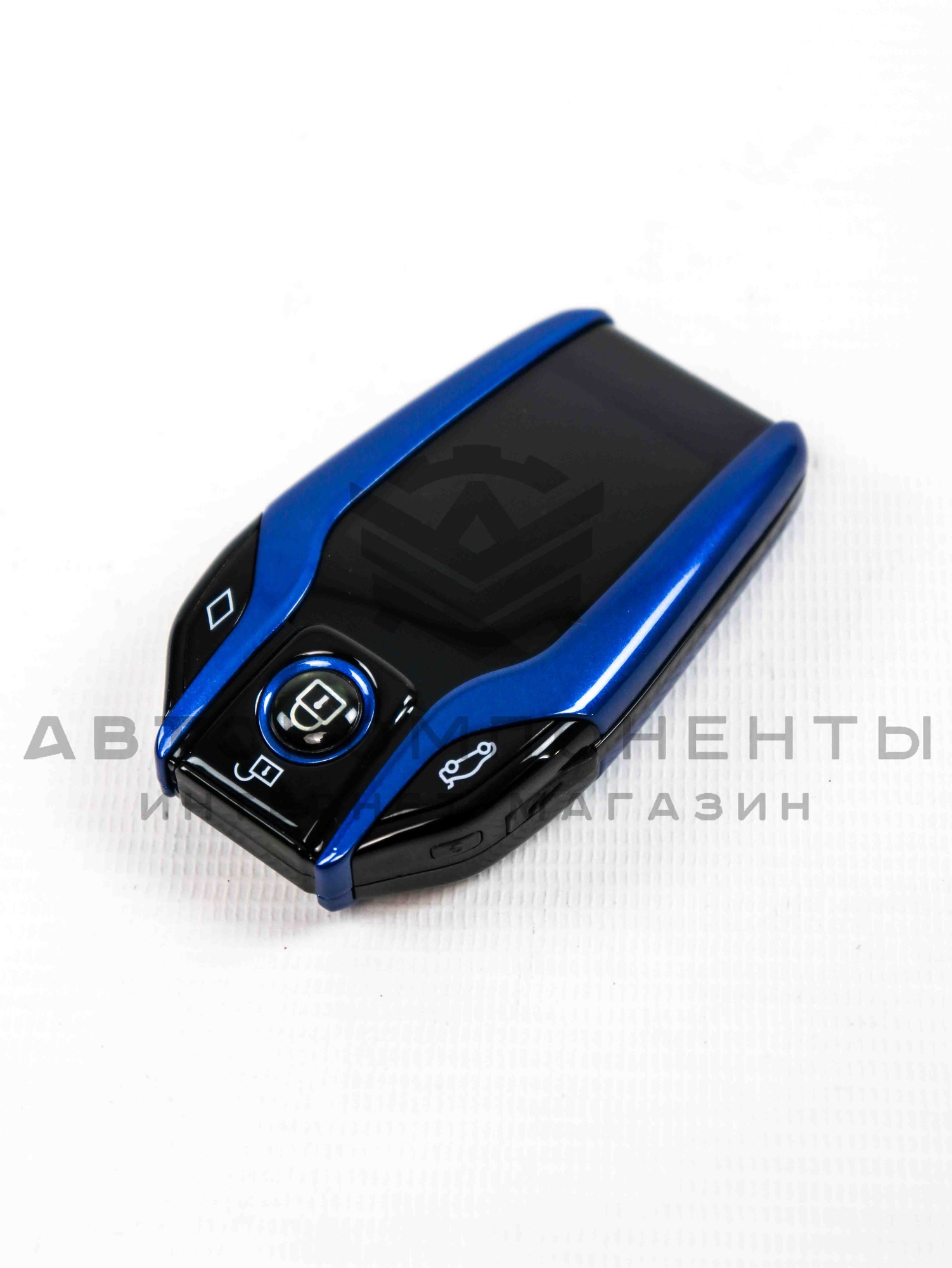 Универсальный Smart-ключ в стиле BMW (синий)