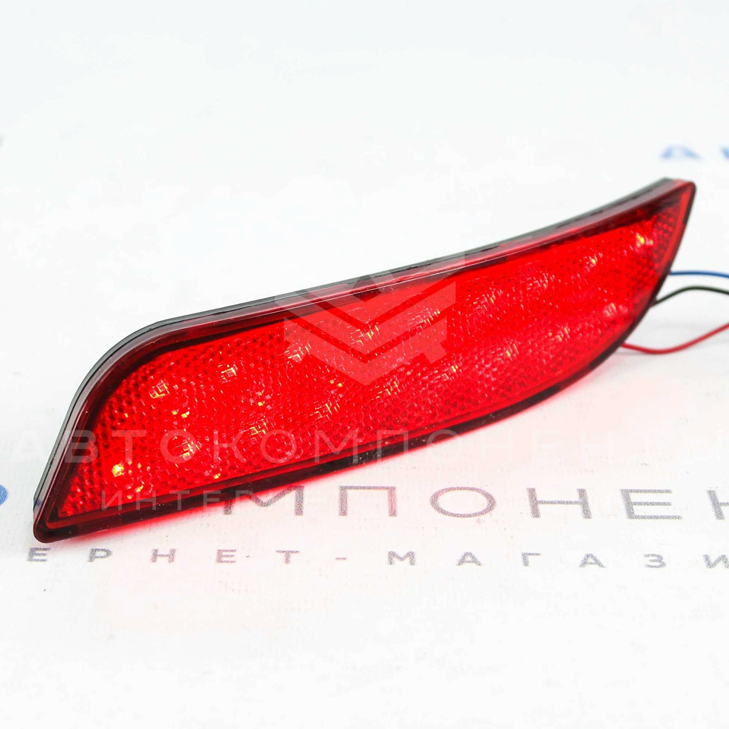 Диодные катафоты в задний бампер Лада Приора 2