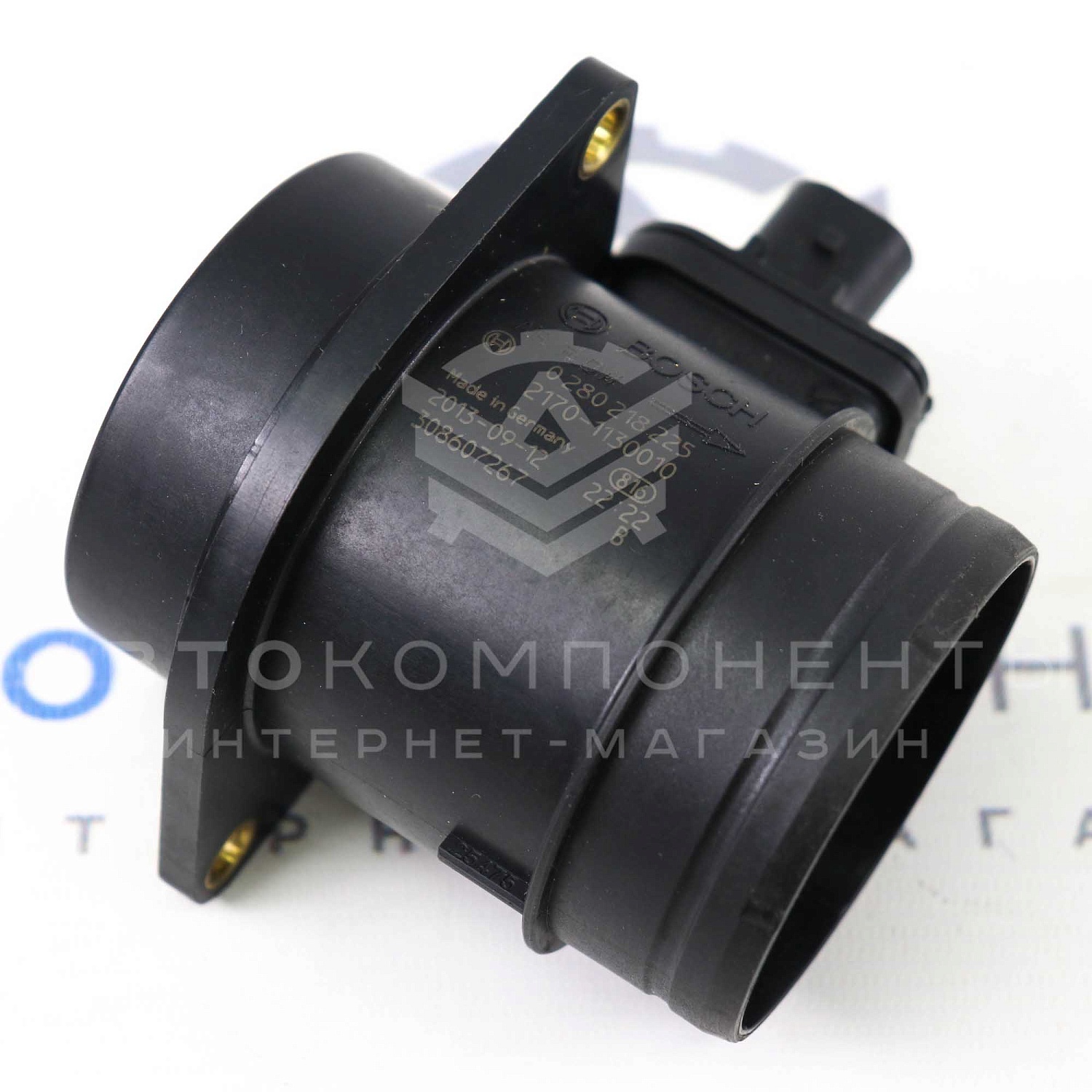 Датчик массового расхода воздуха (ДМРВ) "BOSCH" 16V ВАЗ 2114, Лада Приора, Гранта, Калина