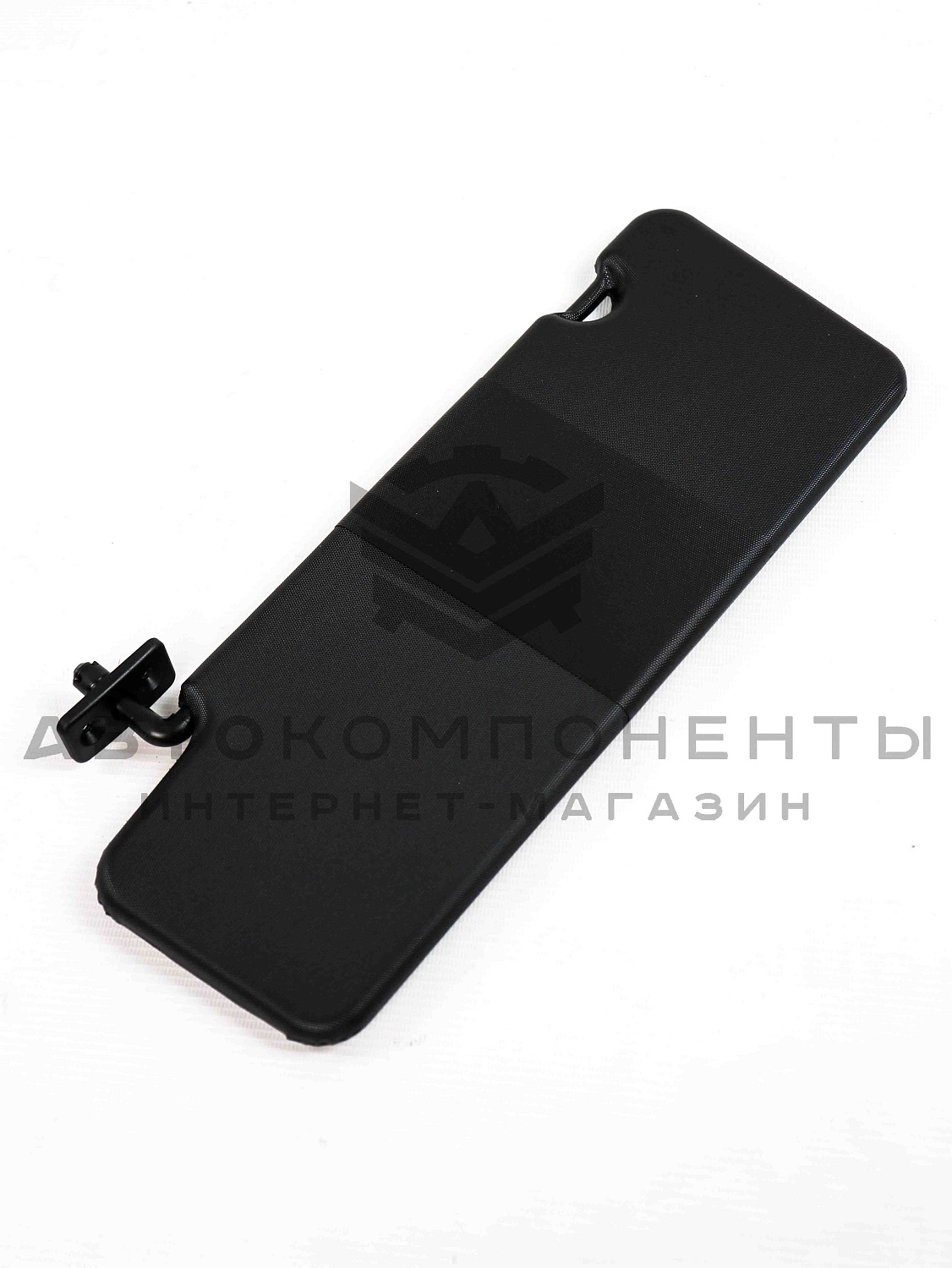 Солнцезащитные козырьки с открывающимся зеркалом Лада Приора (черные) ЛЮКС