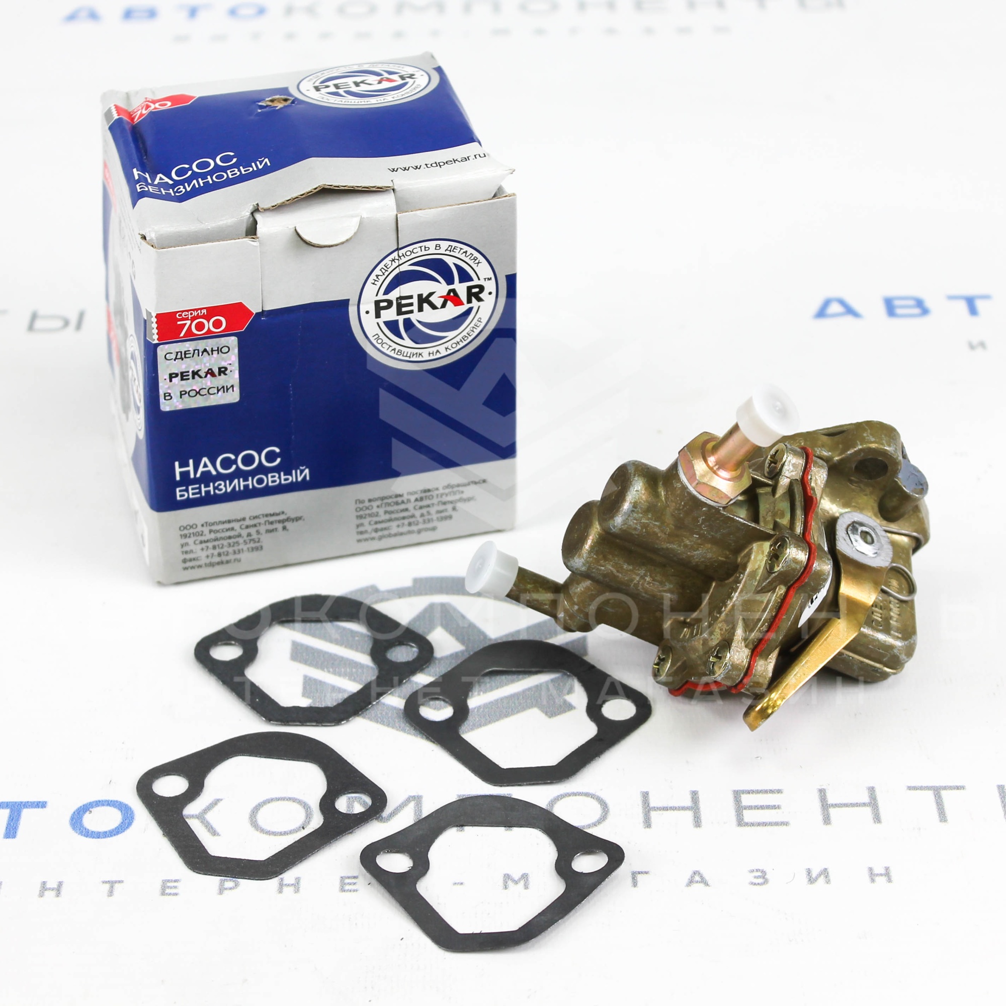 Бензонасос "PEKAR" (карбюраторный) ВАЗ 2101-2107, Лада Нива 4х4