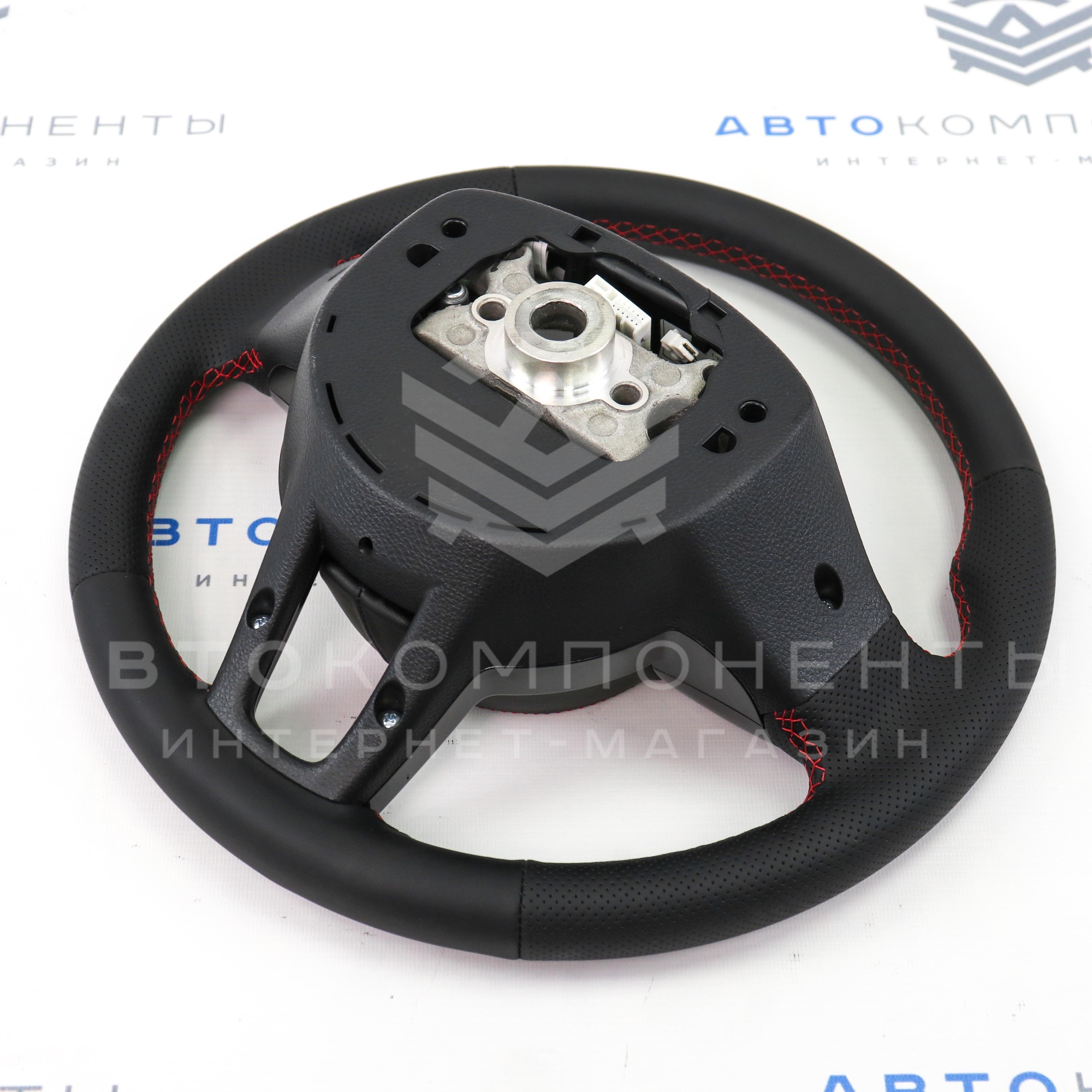 Мультируль "KIA RIO" (в коже) с подушкой ВАЗ 2110-2112 (евро), Приора, Гранта, Калина