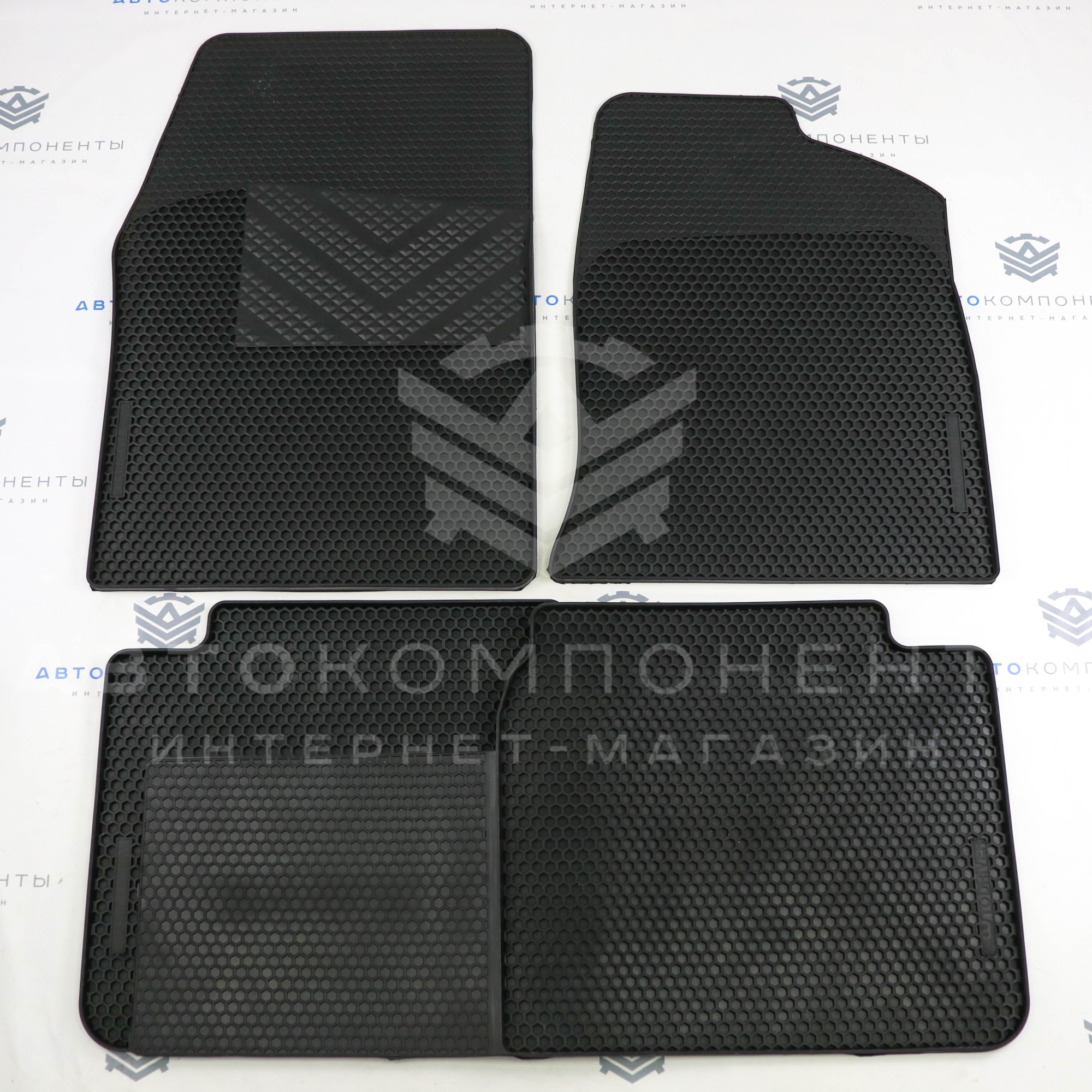 Ковры салонные EVAcell с бортами (резиновые) ВАЗ 2101-2107