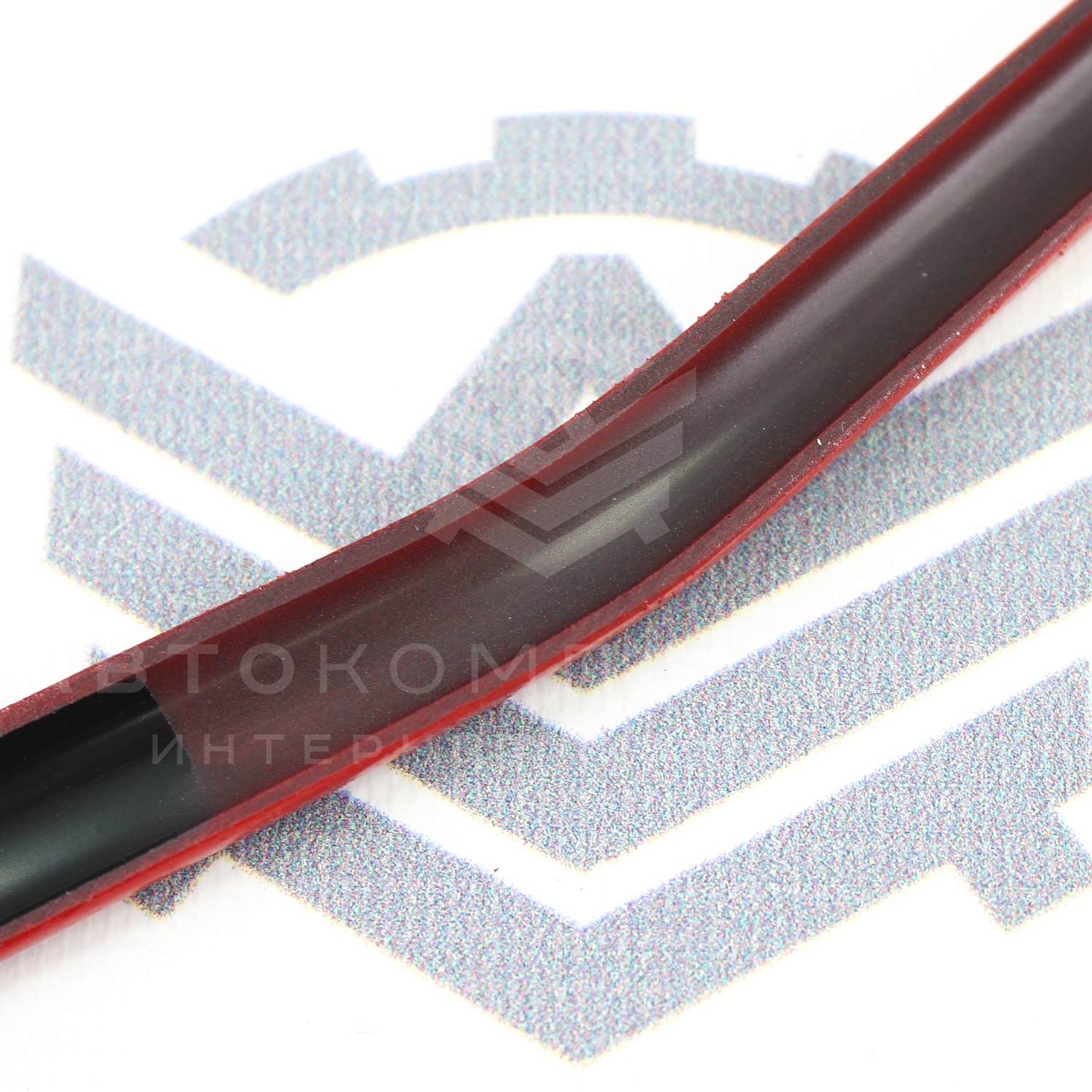 Накладка заднего бампера Гранта Drive Active (красная полоса)