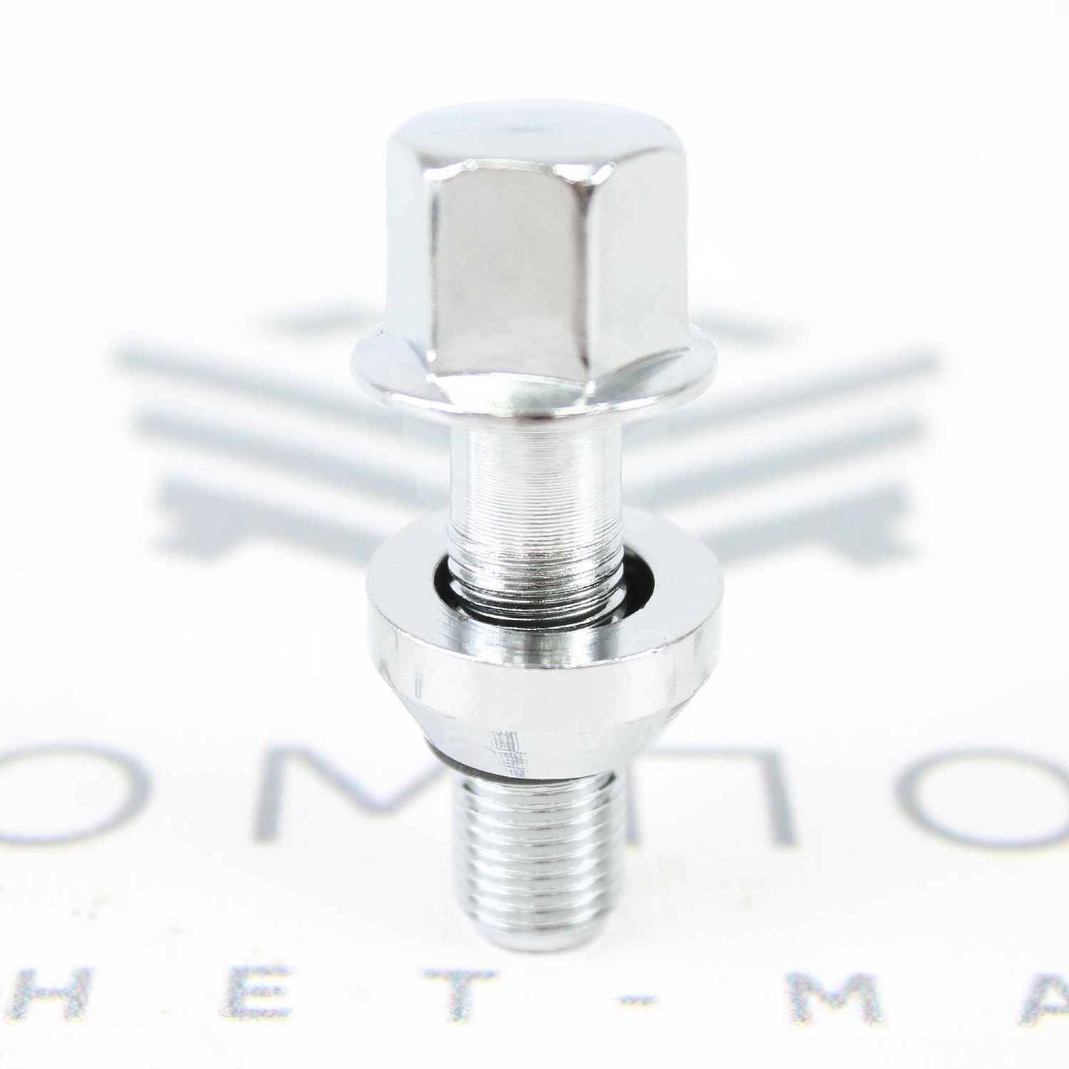 Болты колесные М12*1,25 (57/30, ключ 17, конус PCD, хром) (эксцентрики)