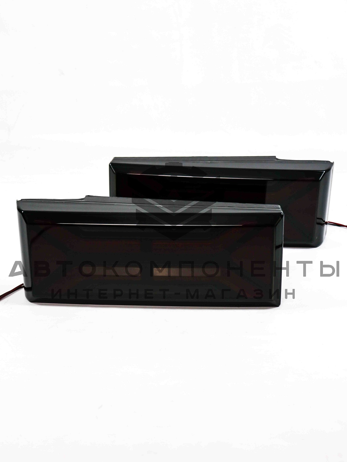 Светодиодные фонари "X-Black" (иксы) ВАЗ 2108-2114 (тонированные)