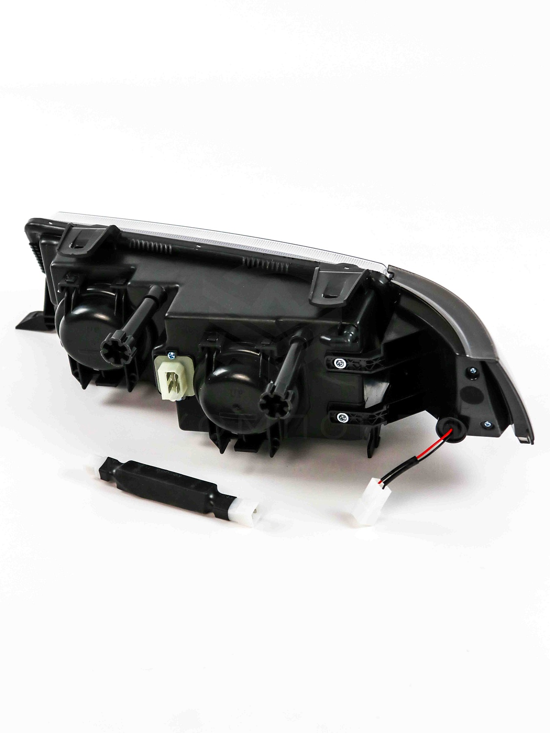 Светодиодные фары в стиле “BMW” с ДХО (4 LED линзы) ВАЗ 2110-2112