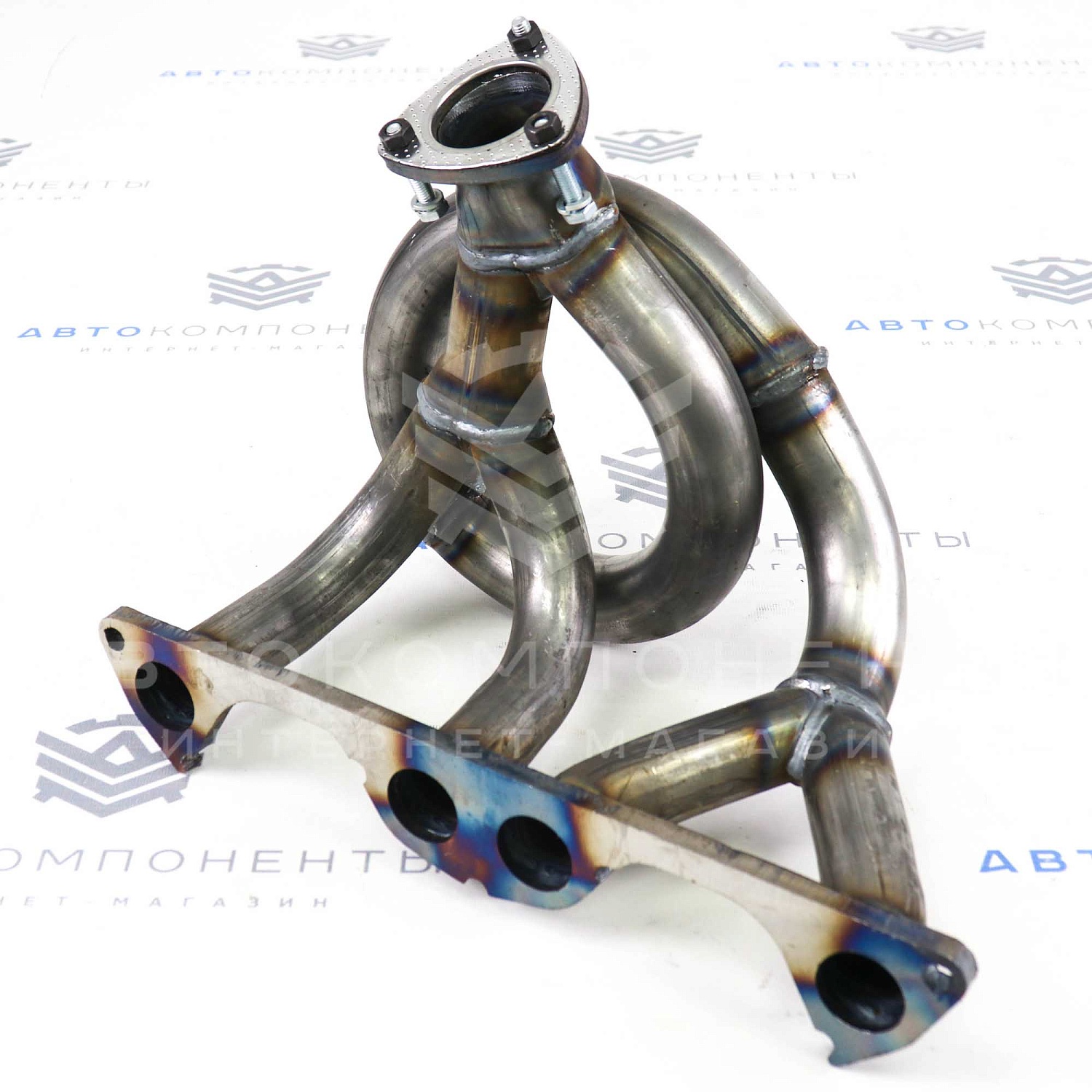 Выпускной коллектор (паук) Stinger 4-1 8V (с гофрой) Subaru Sound ВАЗ 2101-2107