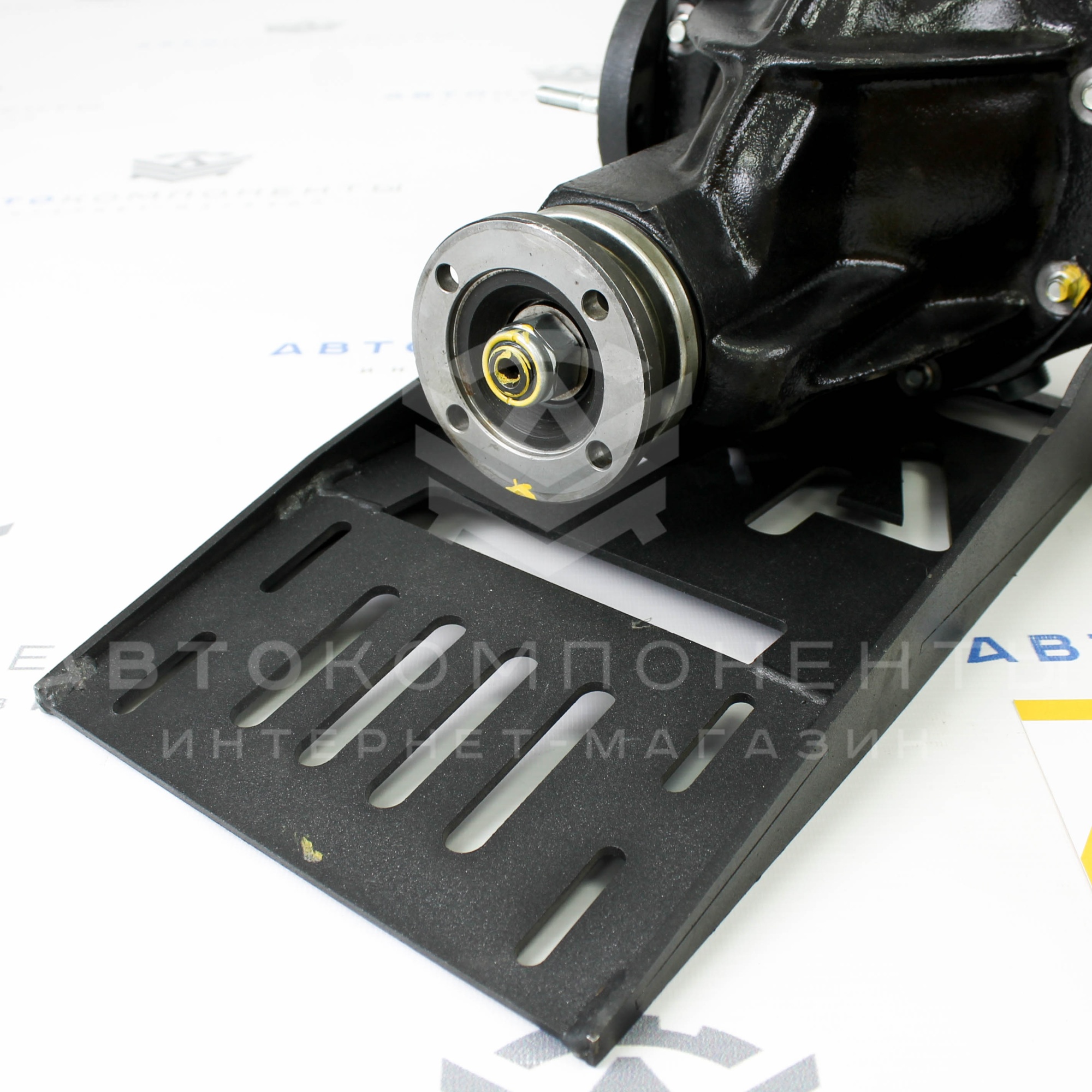 Редуктор переднего моста "АСТОН" Лада Нива 4х4, пара 4.1 в стальном корпусе