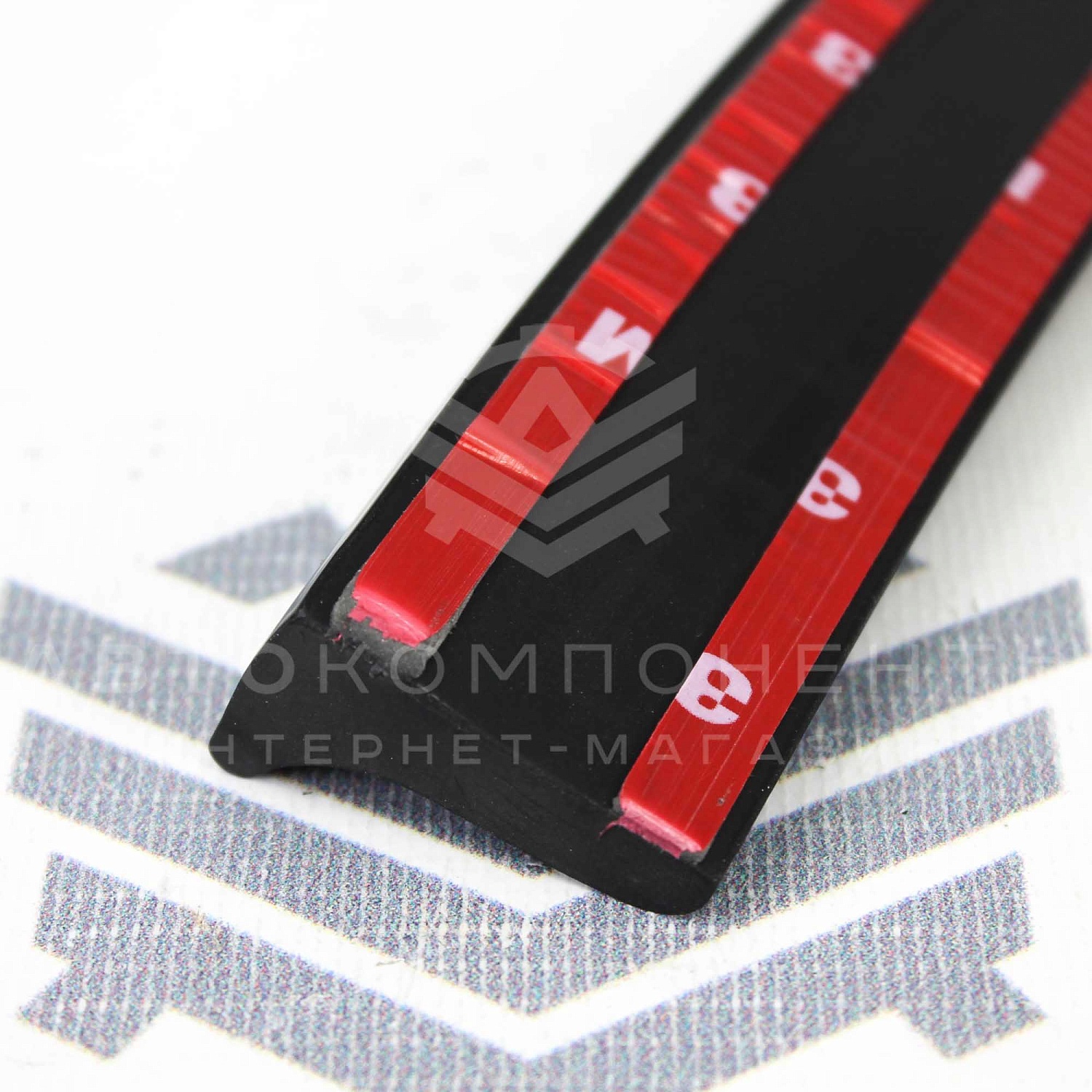 Универсальный лип-спойлер "Samurai" (черный глянец) на крышку багажника