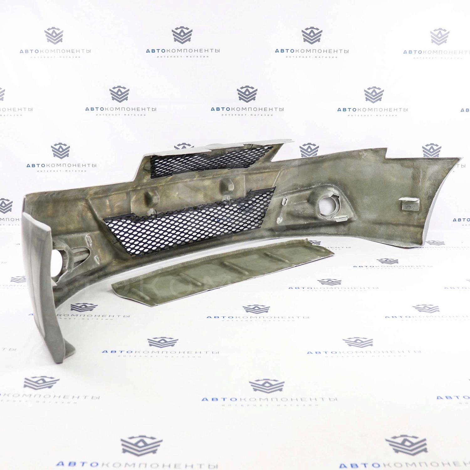 Стеклопластиковый передний бампер Богдан (Bogdan) ВАЗ 2110, 2111, 2112