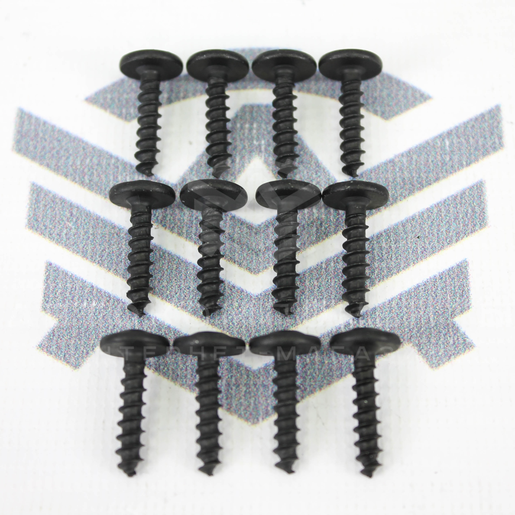 Комплект крепления ВНЕШНИХ облицовок порогов ВАЗ 2110-2112, Лада Приора