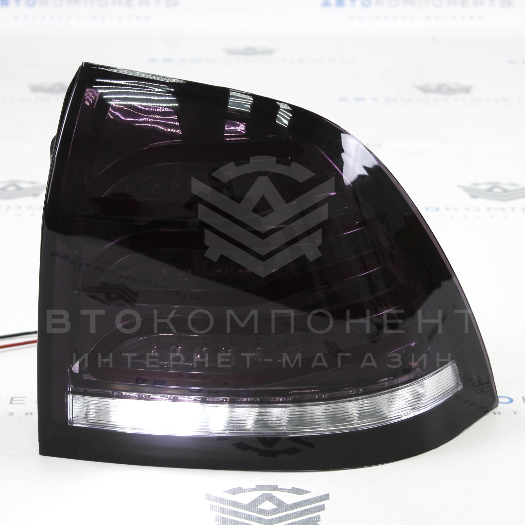 Задние фонари Лада Приора в стиле MB E-class (тонированные) (AMG)