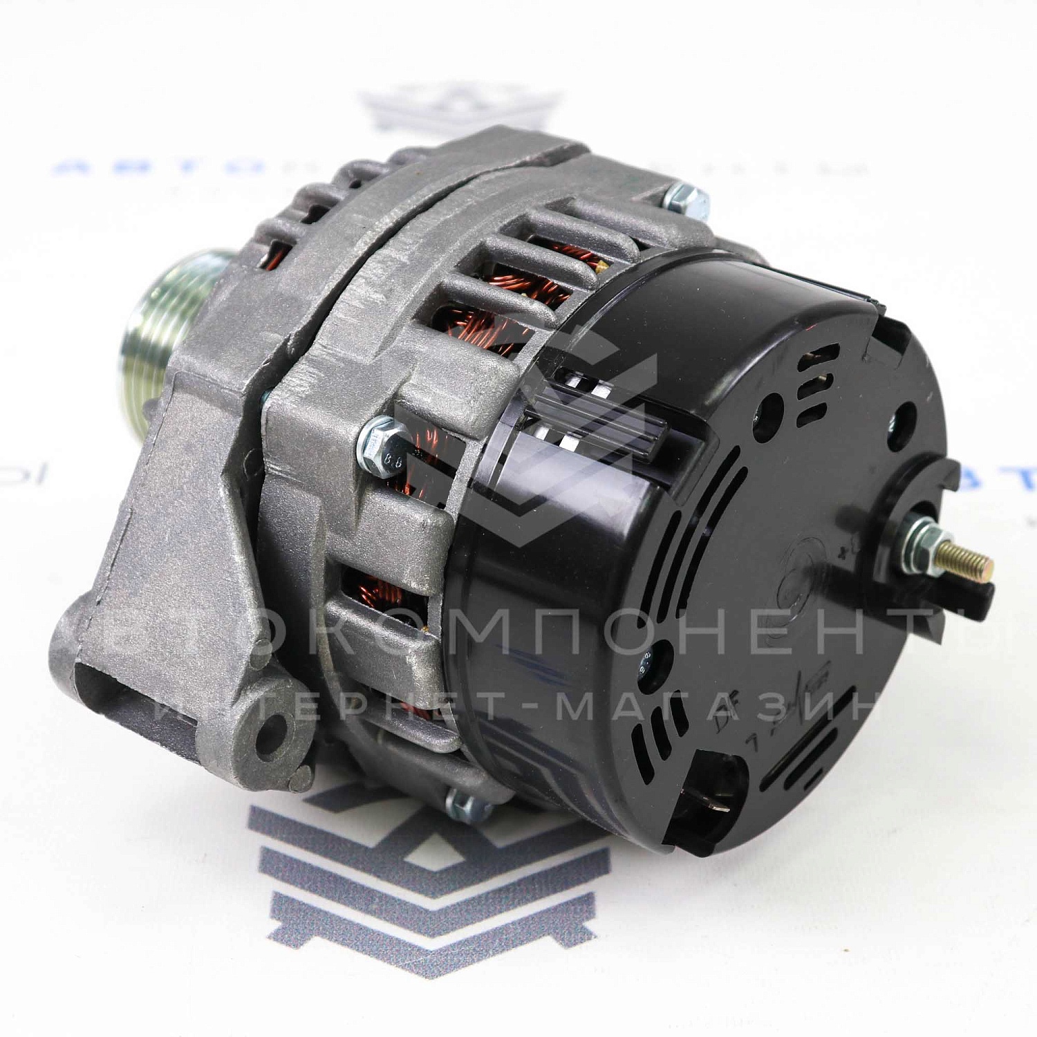Генератор "КЗАТЭ" 140А ВАЗ 2108-21099, 2110-2112, 2113-2115 (двигатель с ЭСУД)