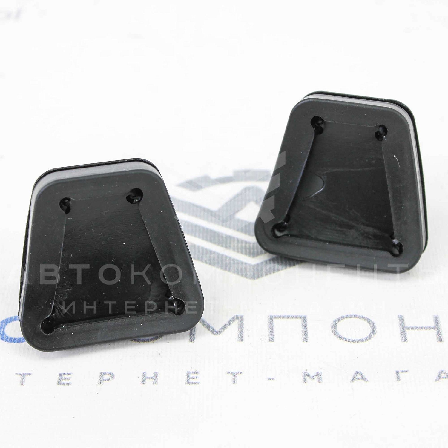 Накладки на педали "Sal-Man" (черные)