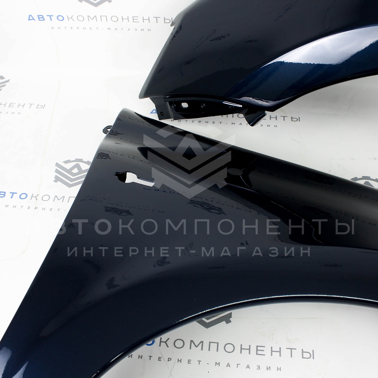 Пластиковые крылья Лада Гранта (АБС-пластик) в цвет кузова