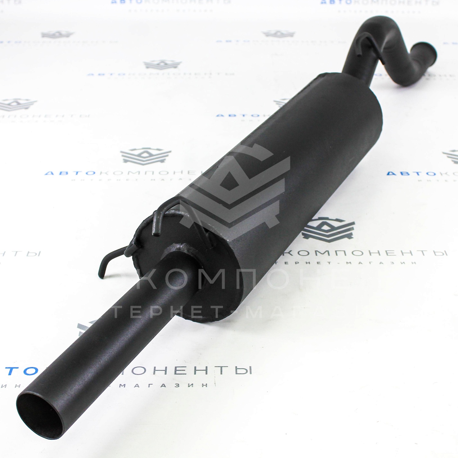 Выпускной комплект "DK PRO" 8V на треугольном фланце с глушителем (спорт) ВАЗ 2108, 2109