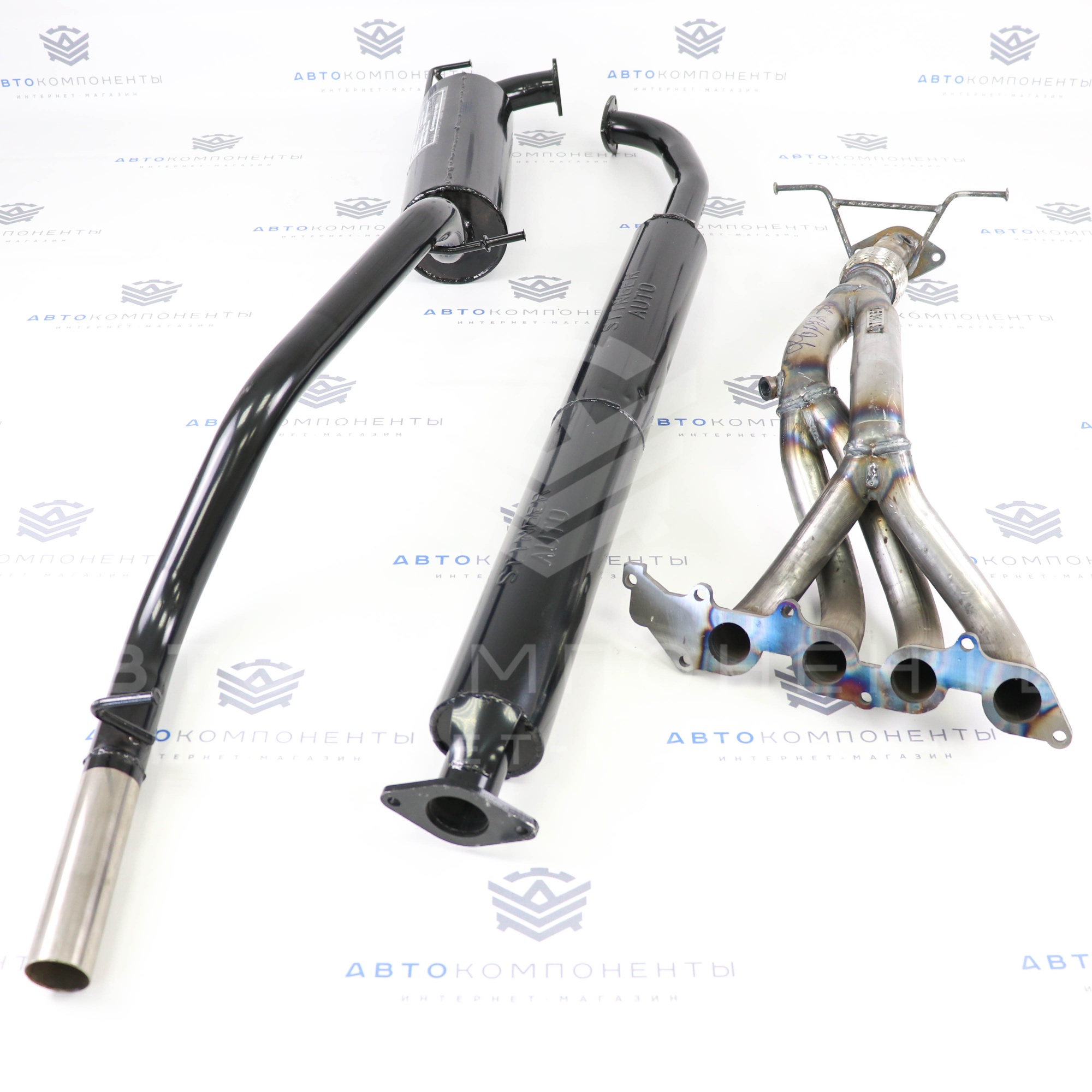 Выпускной комплект "Stinger" с глушителем Ford Focus 2 (седан)